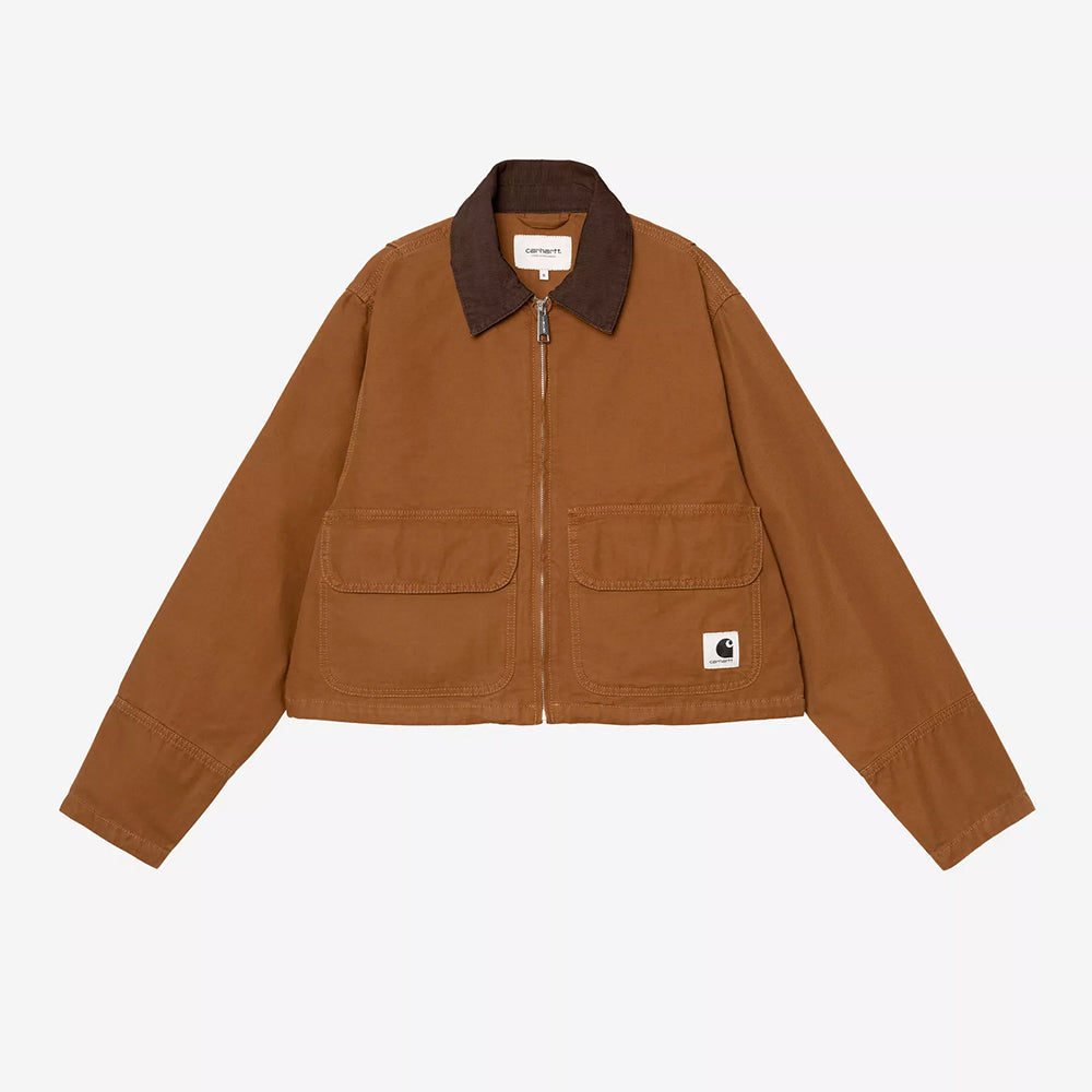 Carhartt WIP - Veste W Prescott - Marron Hamilton