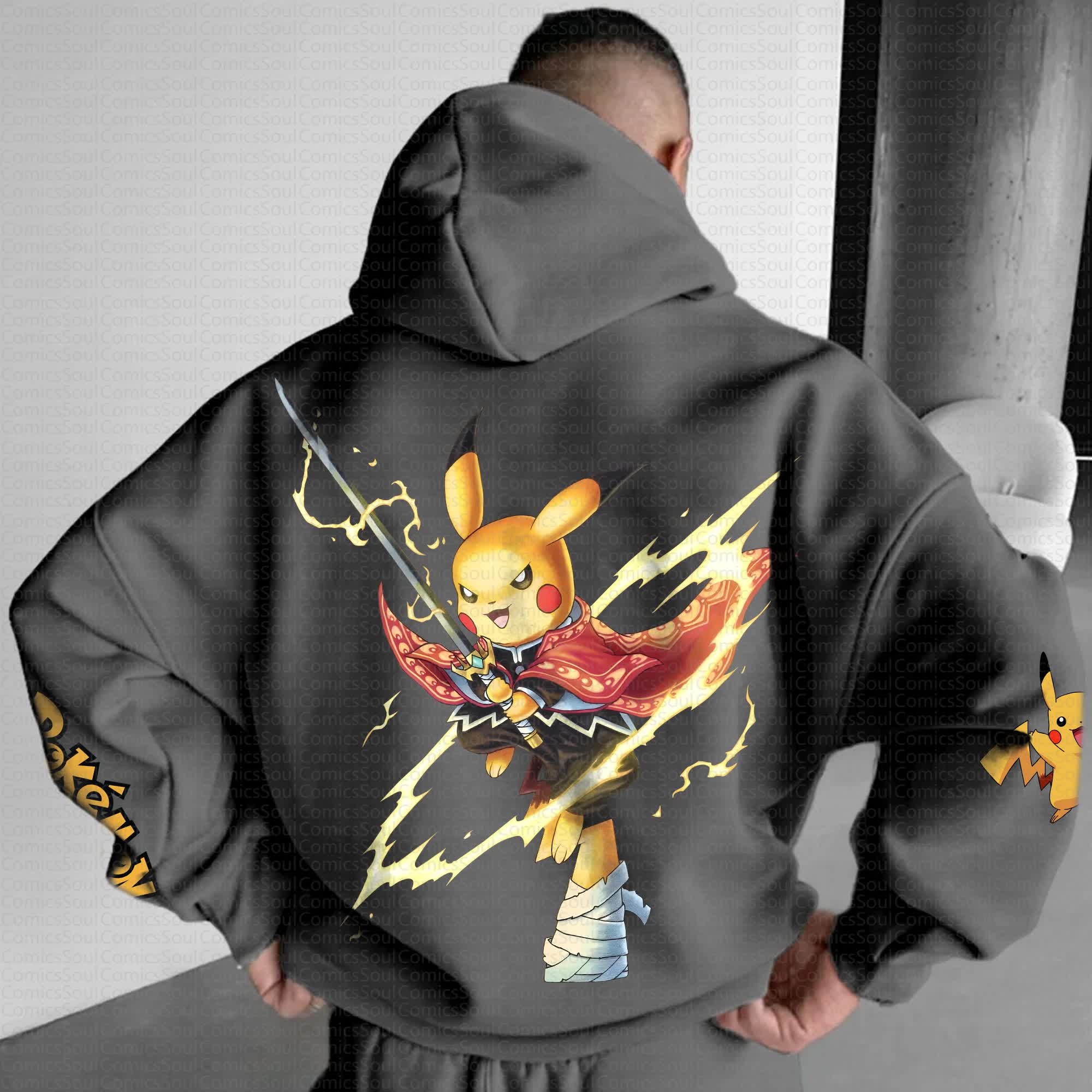Unisex “Comicssoul” Anime Graphic Streetwear Vintage Hoodie