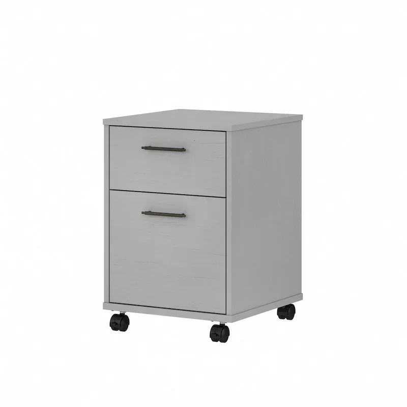 Bush Furniture Key West Mobile File Cabinet with 2 Drawers