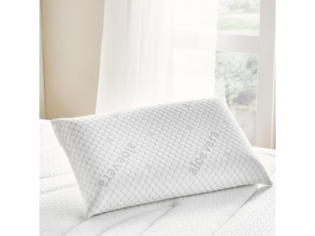 Almohada viscoelástica dermoprotectora 40x70cm Decoromantico Home