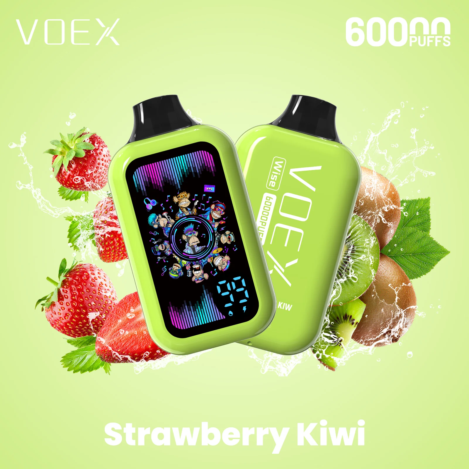 VOEX Wise/Space 60K eldobható e-cigaretta (minden íz)