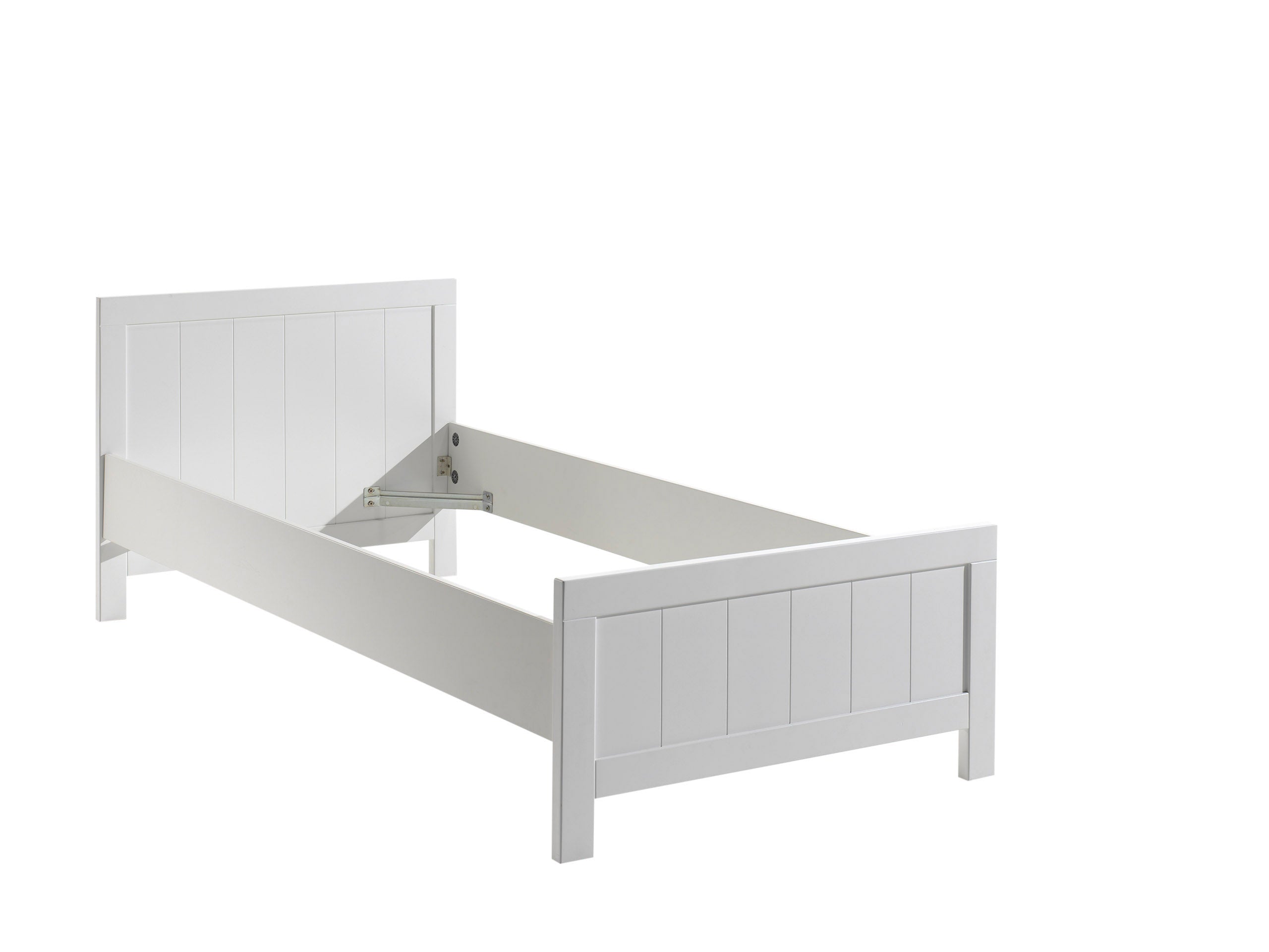 Vipack Erik Eenpersoonsbed 90 x 200 cm - Wit