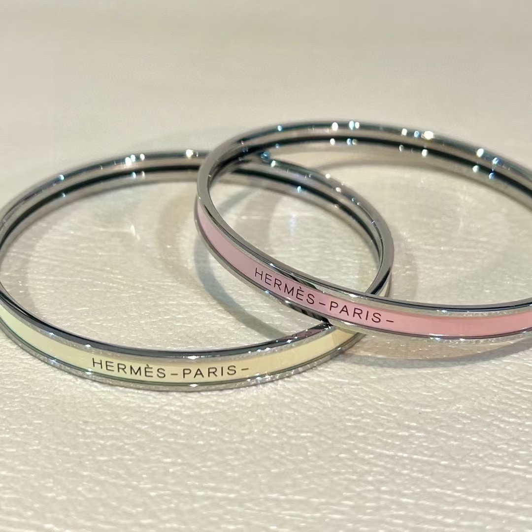Hermes Colorful Enamel Bracelet Bangle - Original Replica Club
