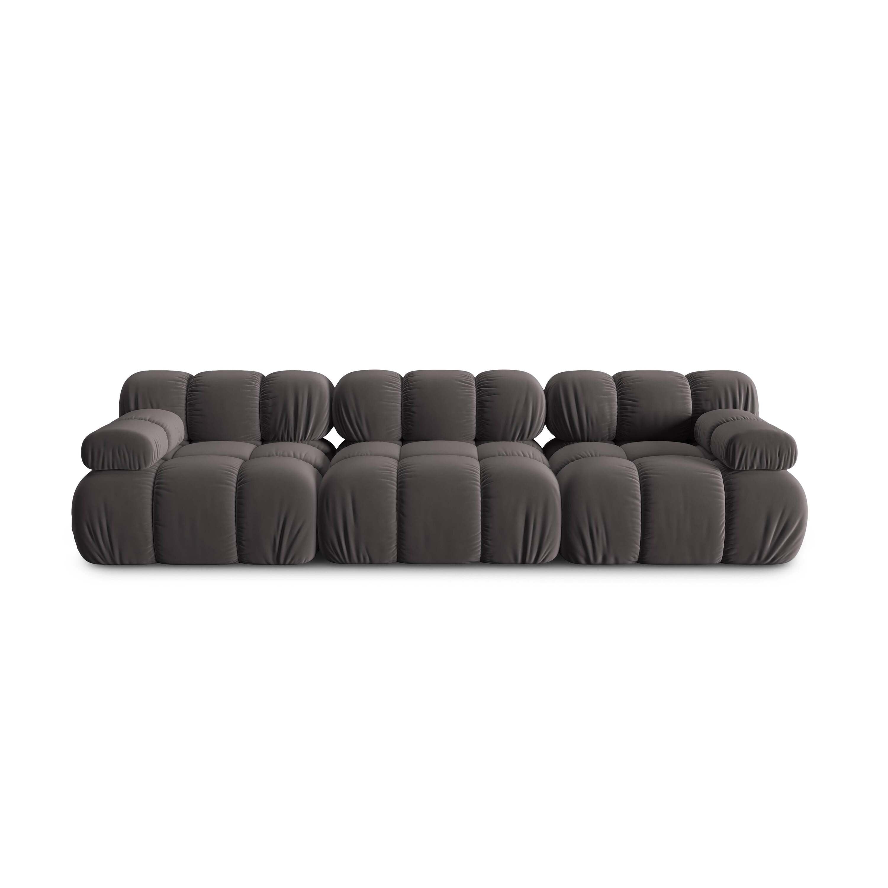 Milo Casa Tropea Modulaire 3-zitsbank - Donkergrijs