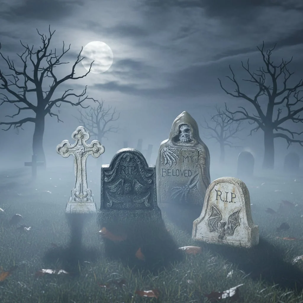 Halloween Accessories Halloween Table Decoration Grave Stone - Image 5 Halloween Accessories Halloween Table Decoration Grave Stone - Image 5