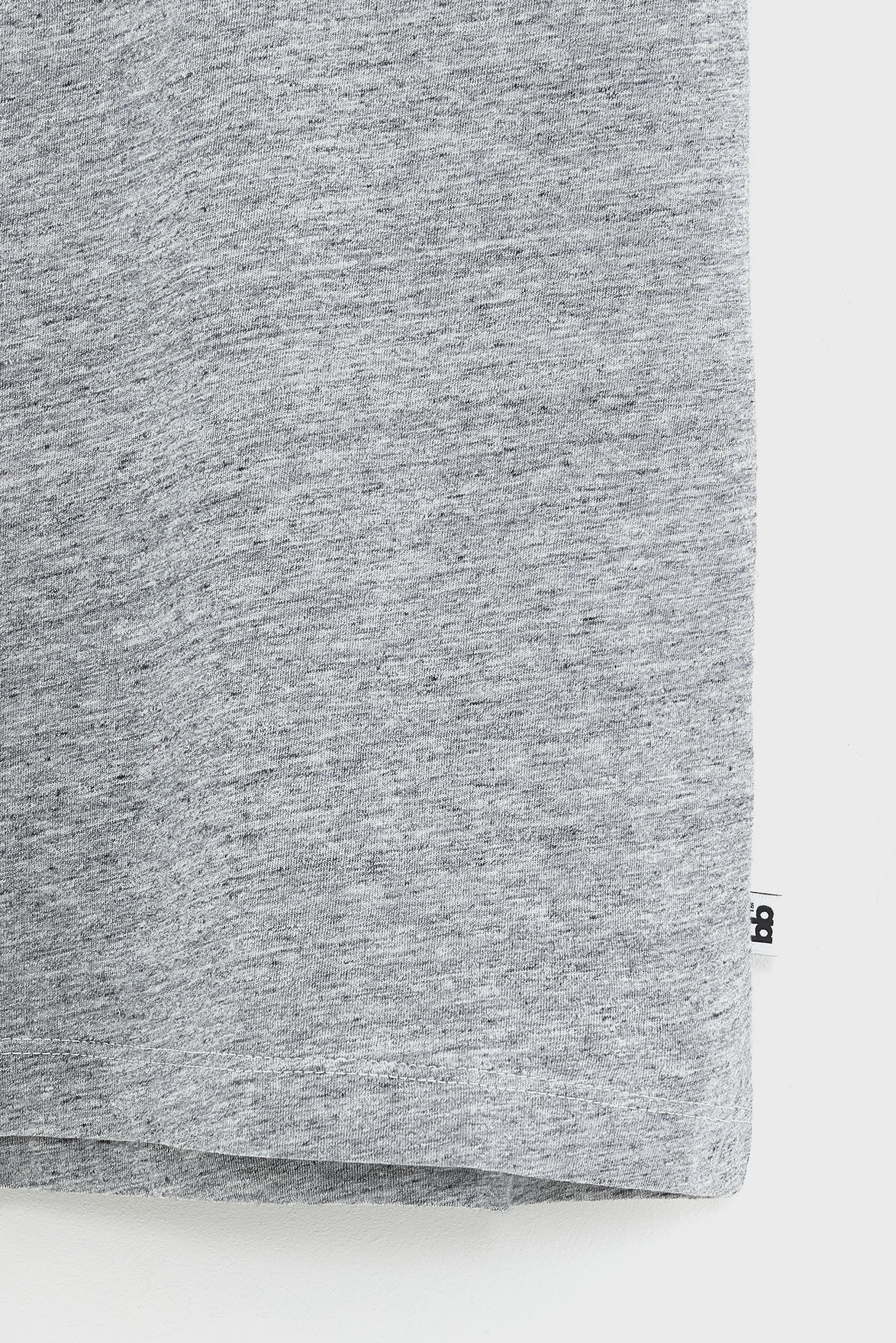 Bellerose Aldo heather grey short-sleeve t-shirt (242 / B / H. GREY)