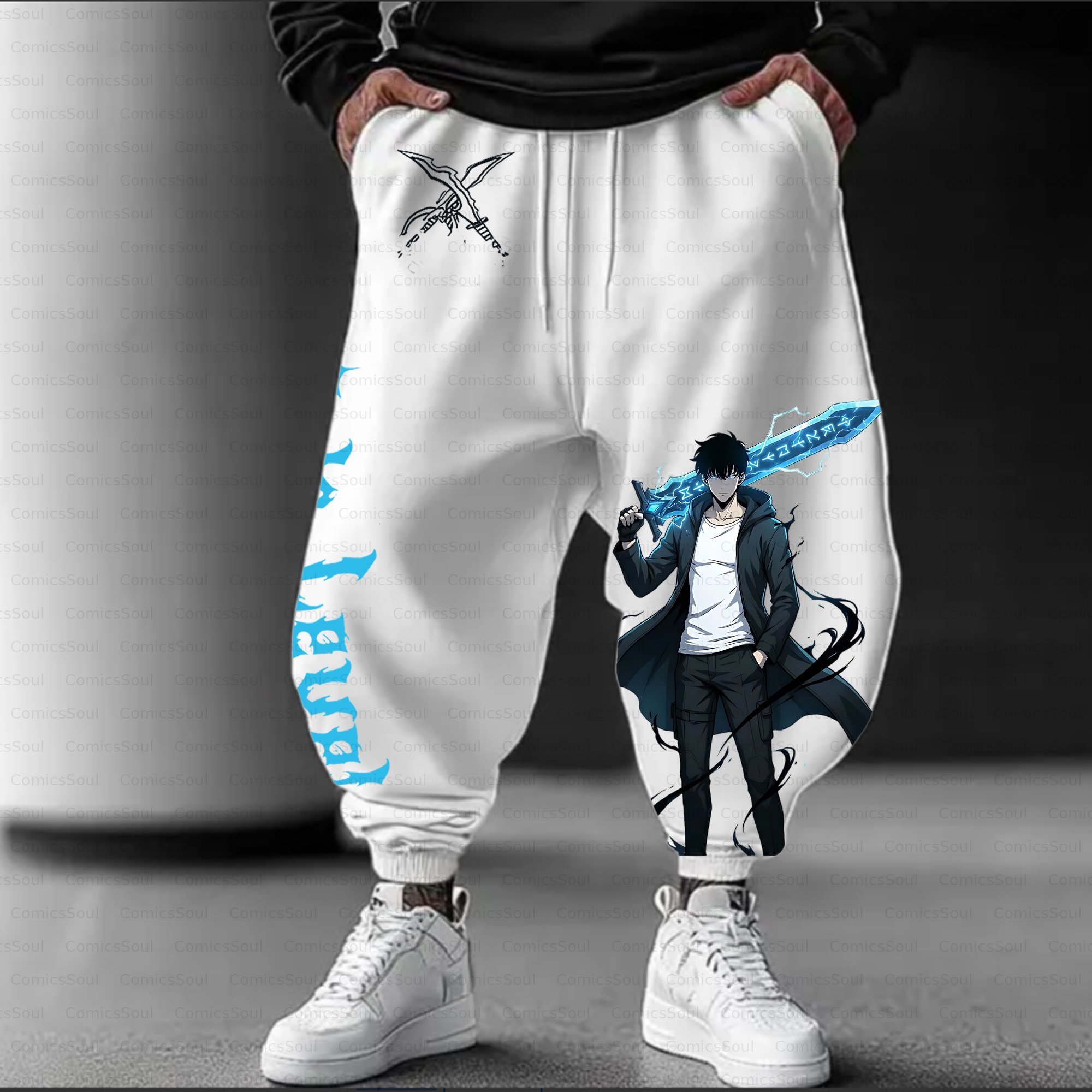 Unisex Casual Anime Streetwear Pant