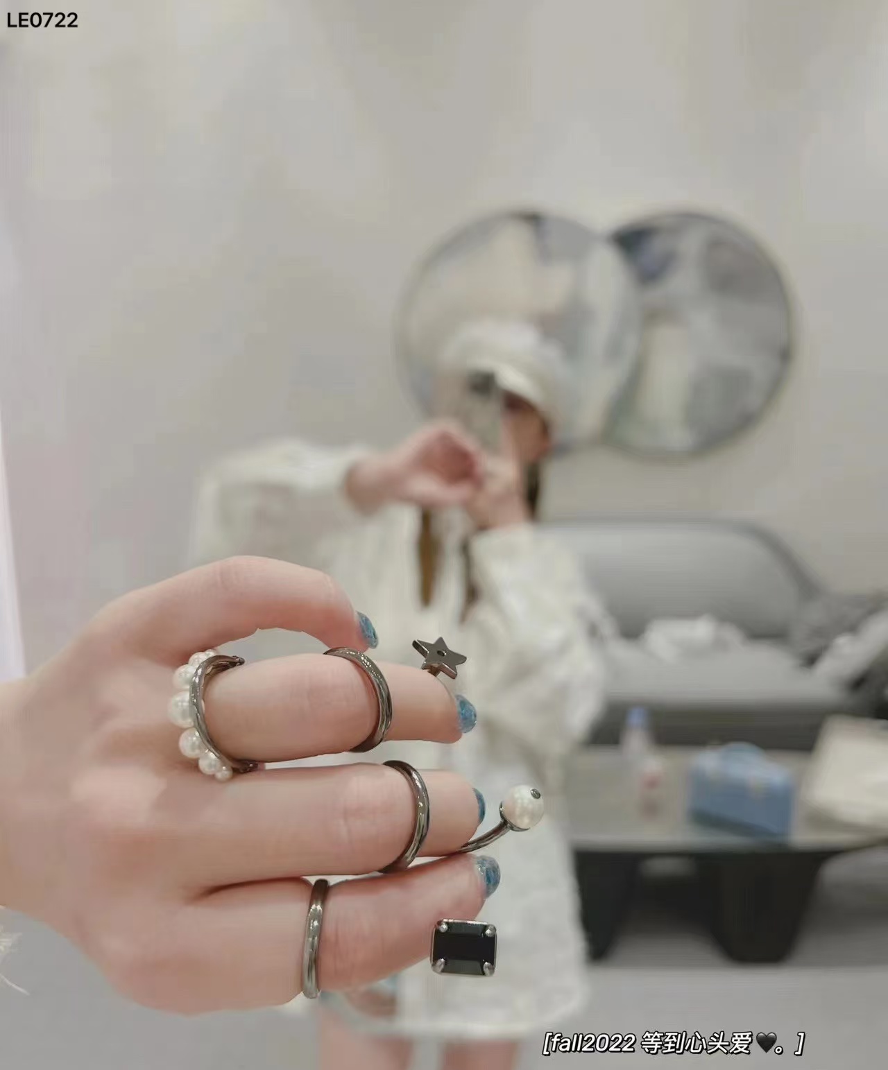Dior Funny Knuckle Rings - 4 Pieces - Original Replica Club
