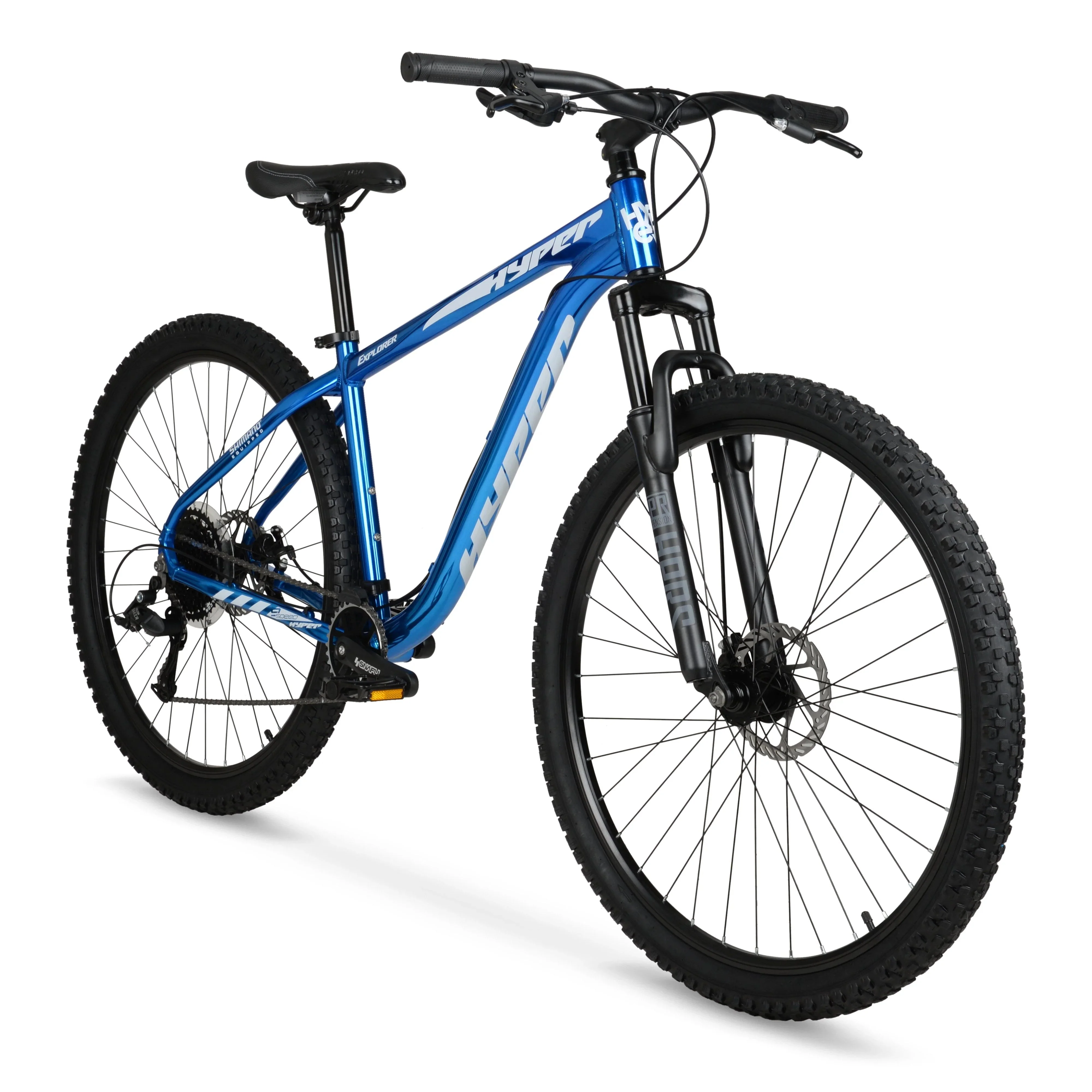 Hyper Bicycles Men's Mountain Bike, 29 inch, Hard Tail, Blue - Explorer