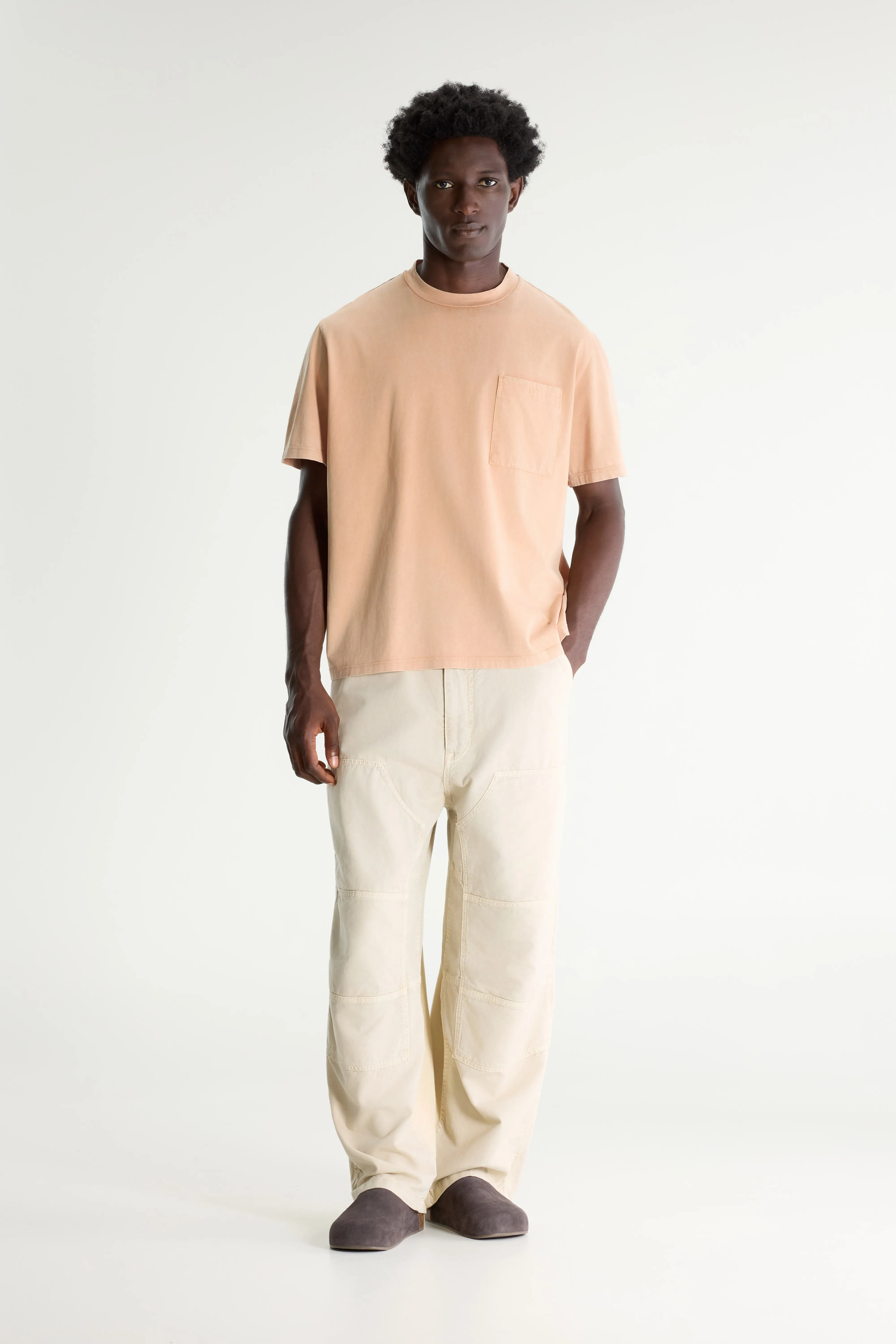 Bellerose Video relaxed t-shirt  (261 / M / CINNAMON)