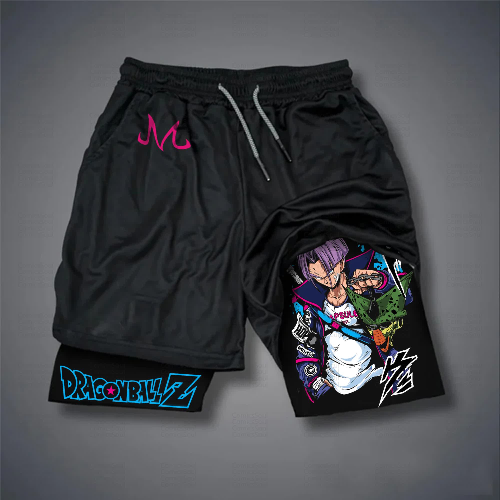 Unisex Casual Anime Streetwear Shorts 丨Comicssoul