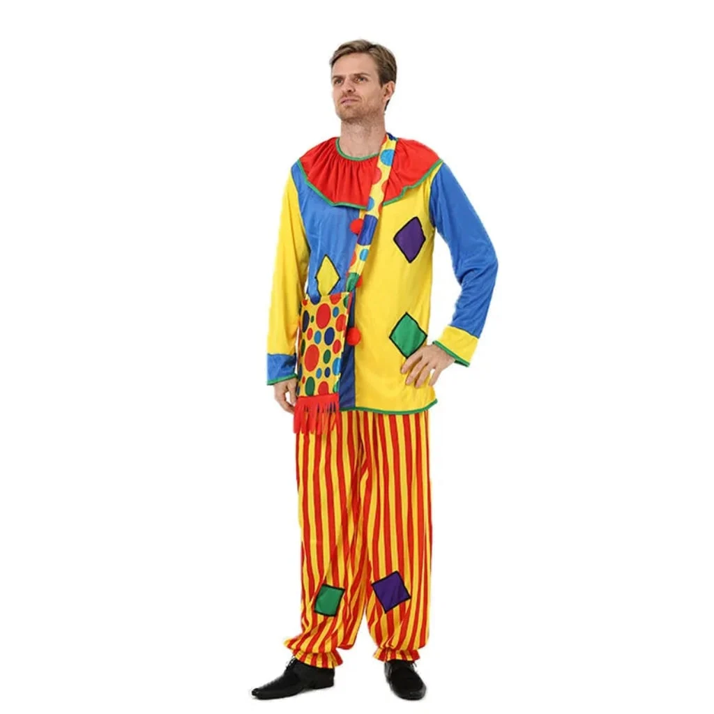 Halloween Costumes Adult Clown Circus Outfit - Image 4 Halloween Costumes Adult Clown Circus Outfit - Image 4