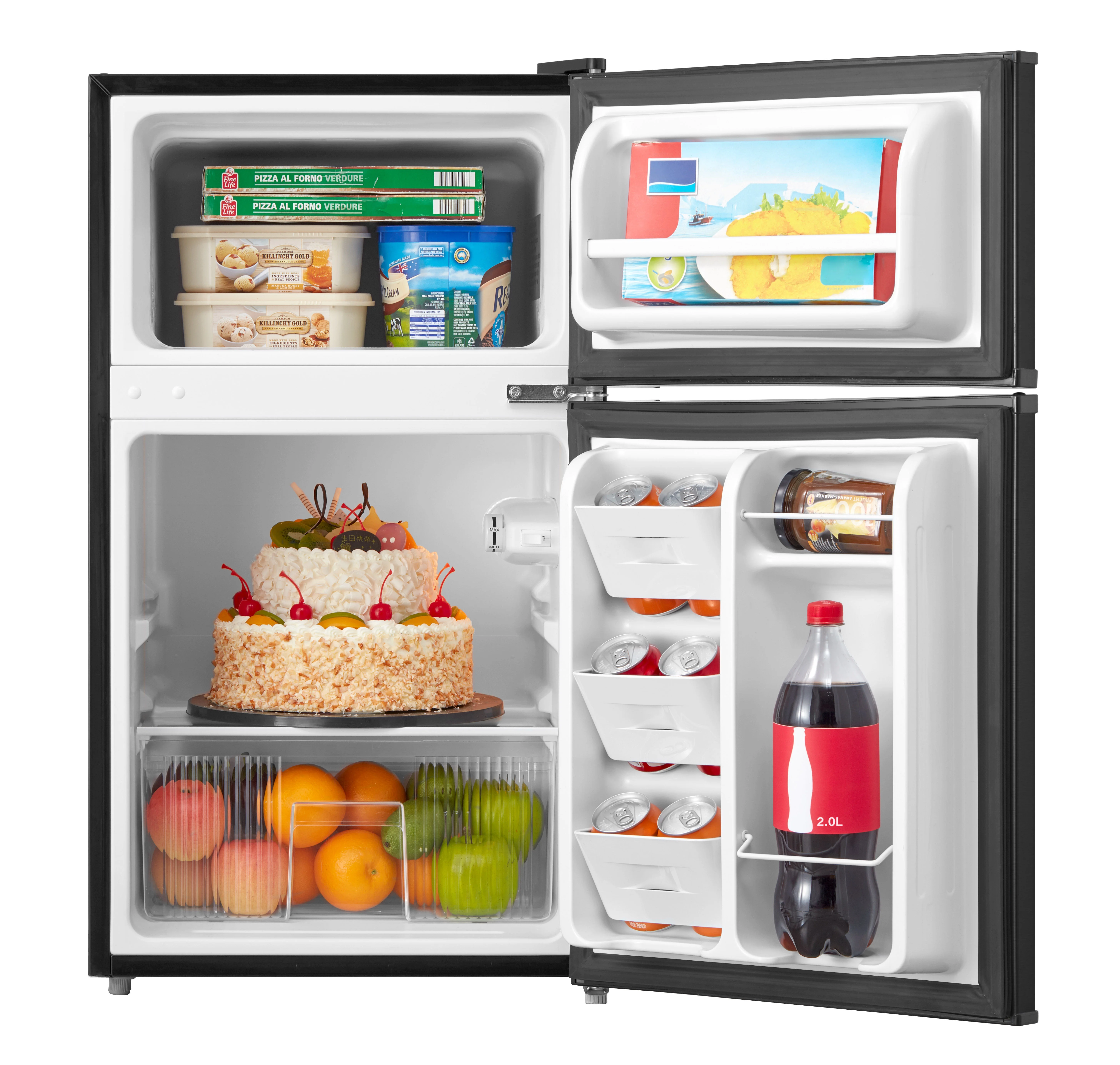 Arctic King 3.2 Cu ft Two Door Mini Fridge with Freezer, Stainless Steel, E-Star - Image 24