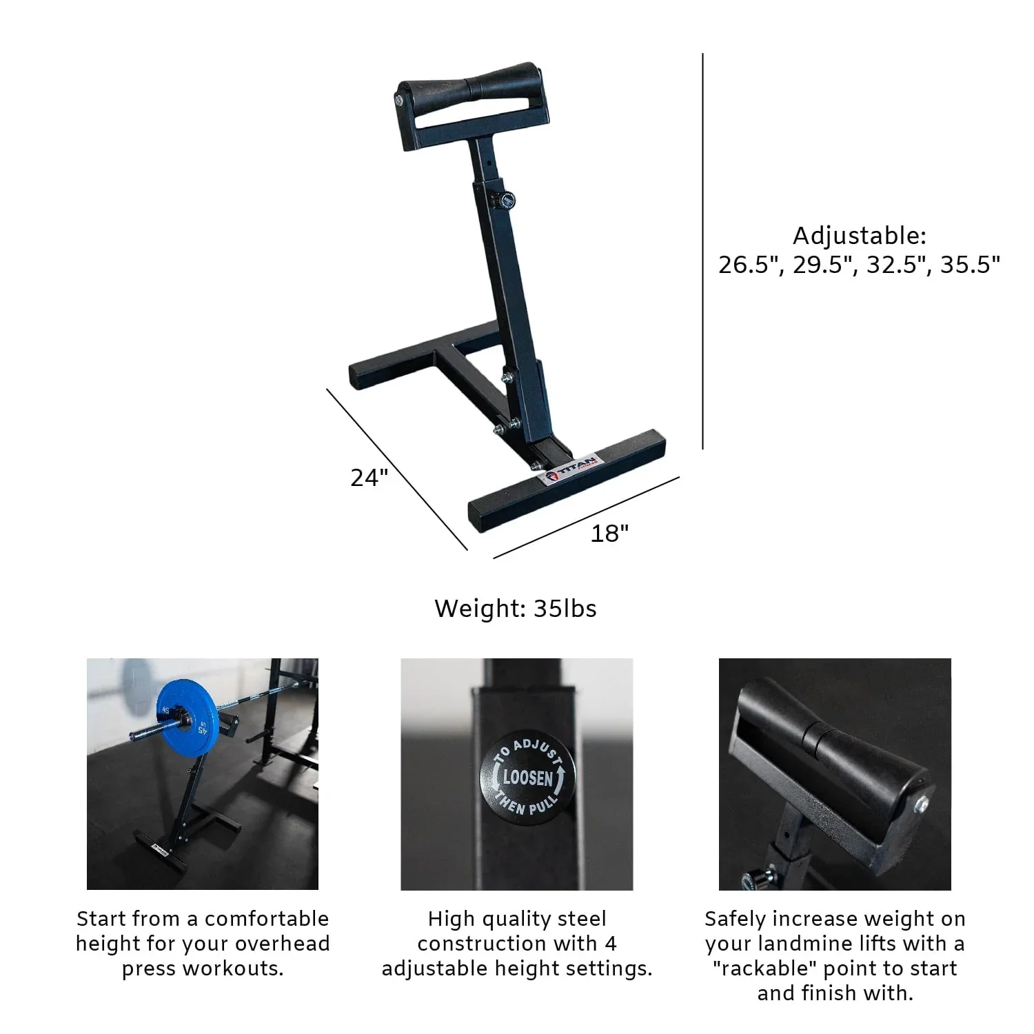 Titan Fitness�?Landmine Stand