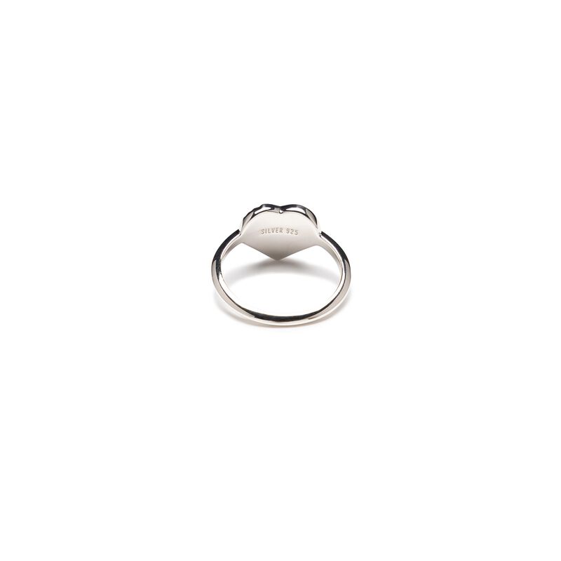 HUMAN MADE HEART SILVER RING
