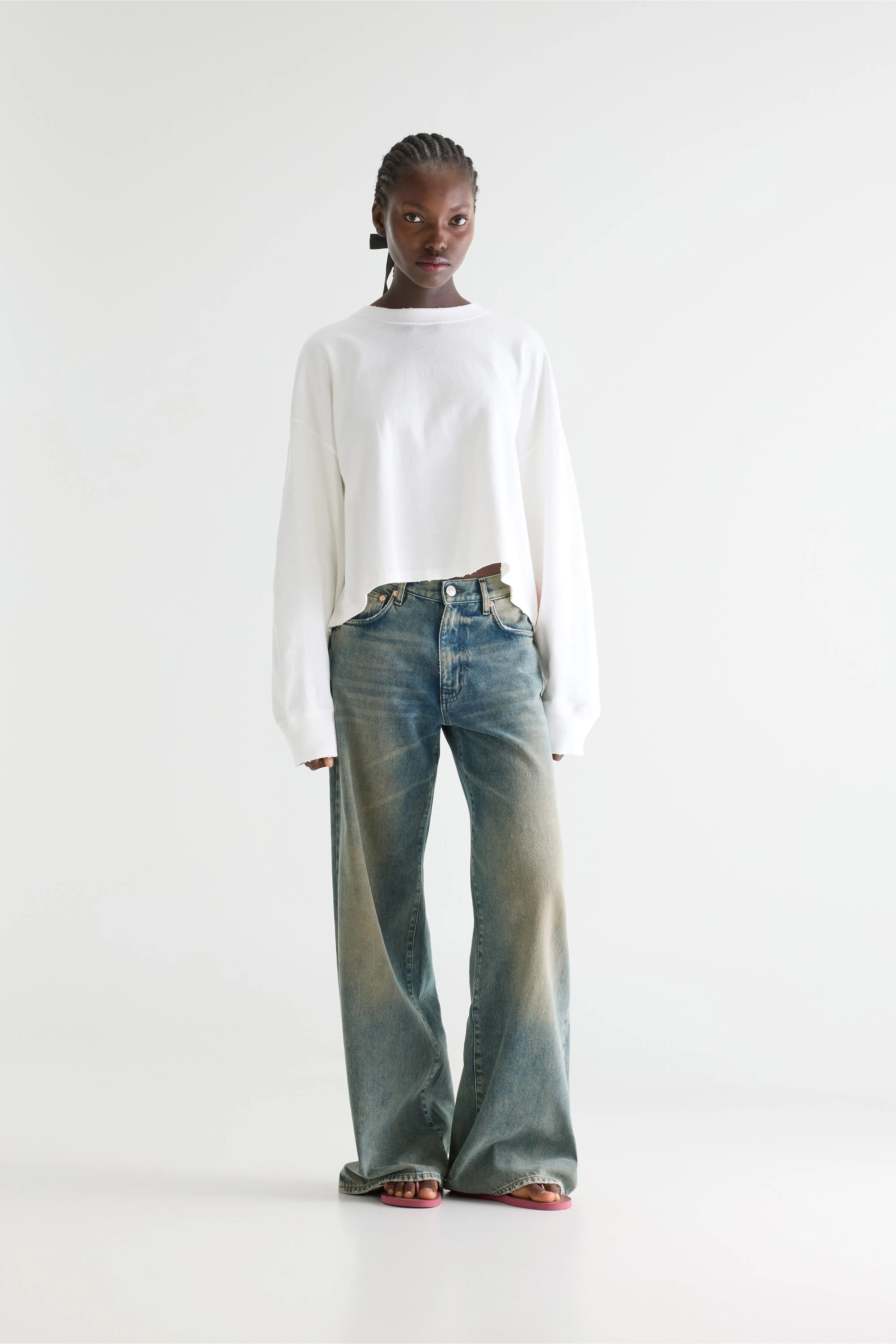 Bellerose Franto long-sleeve t-shirt (261 / W / OFF WHITE)
