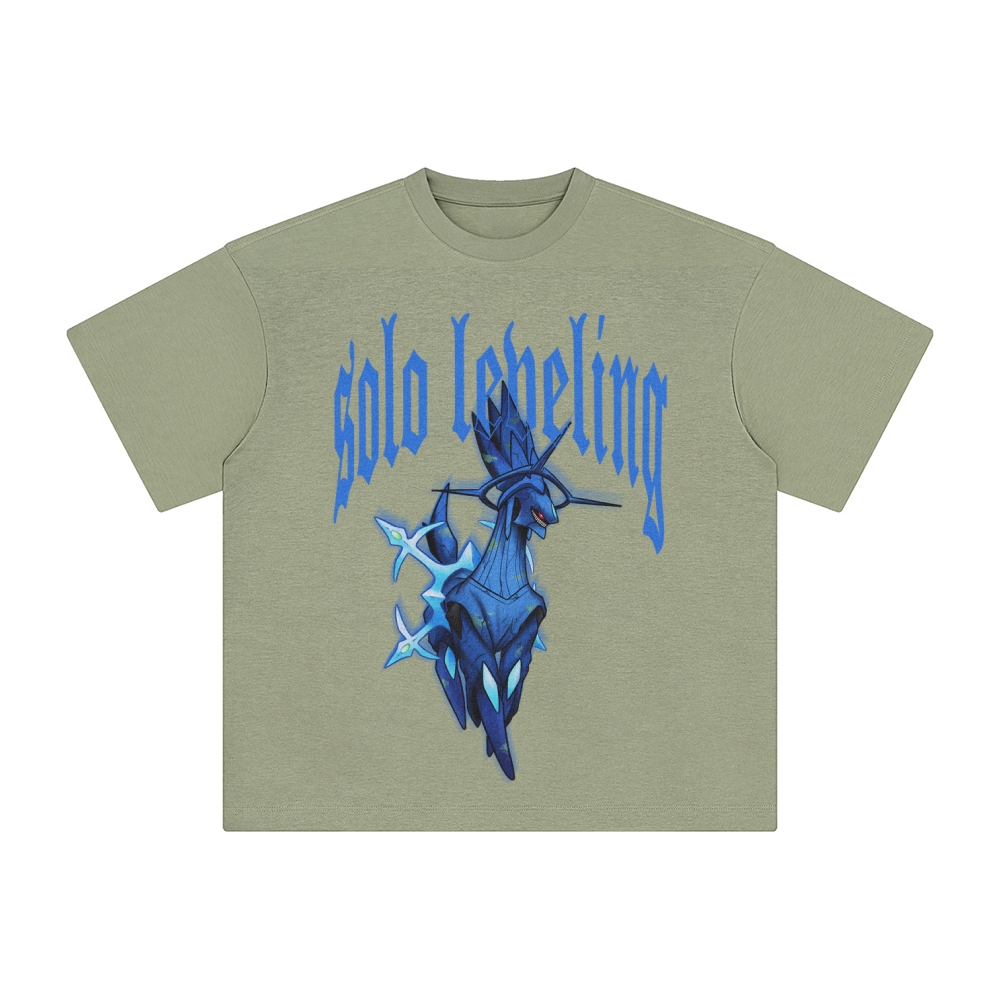 Unisex Anime Inspired Washed  Vintage T-Shirt