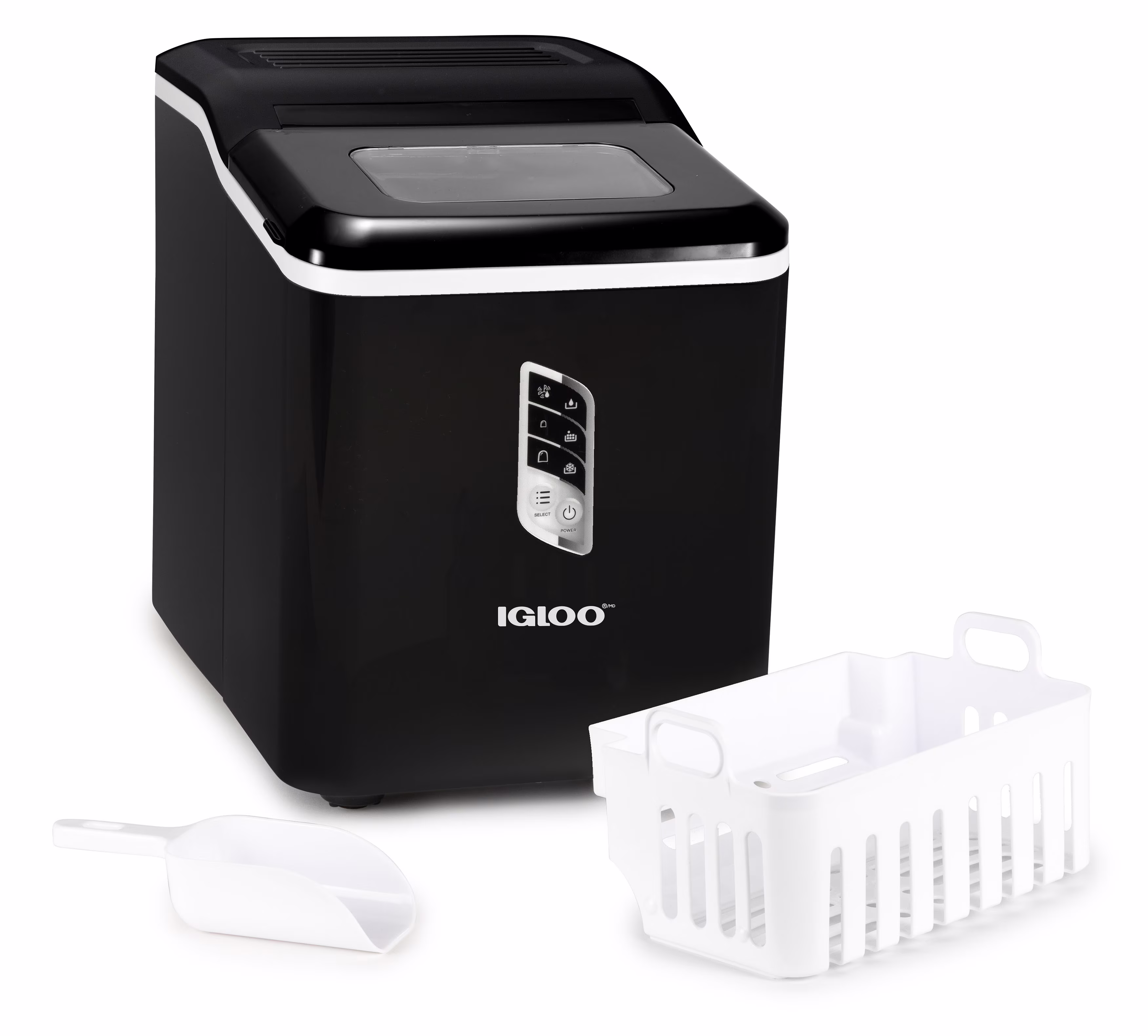 Igloo Automatic Ice Machine Self Cleaning Countertop Ice Maker for Water Bottle & Drinks, Aqua - Image 7