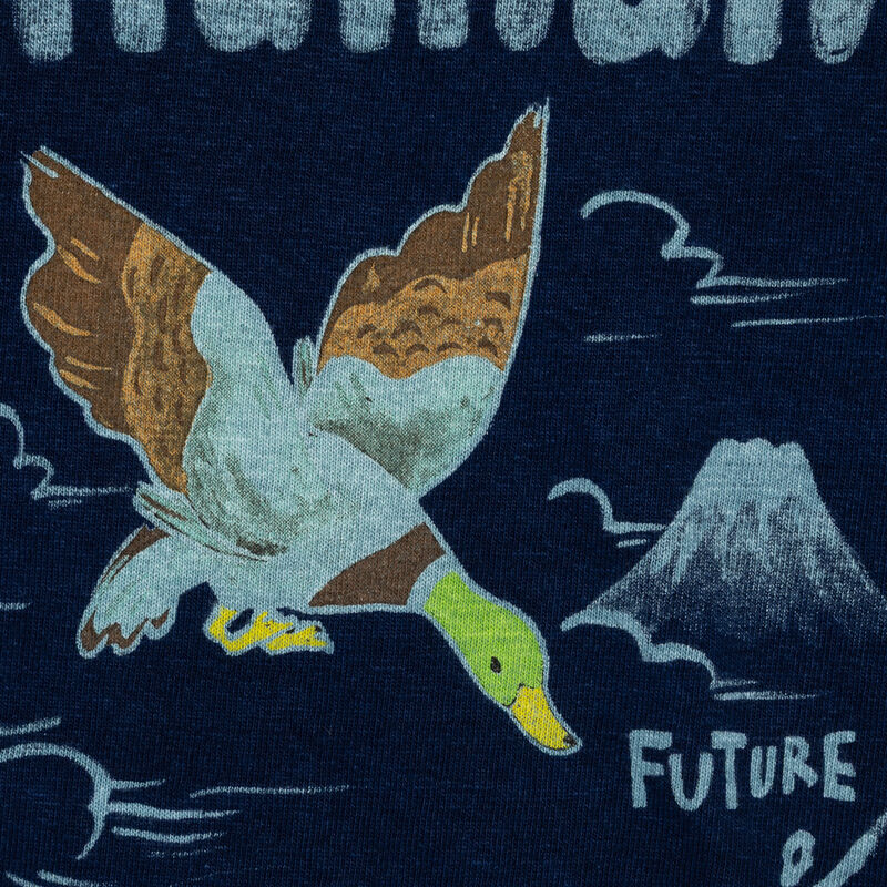 HUMAN MADE INDIGO DYE T-SHIRT