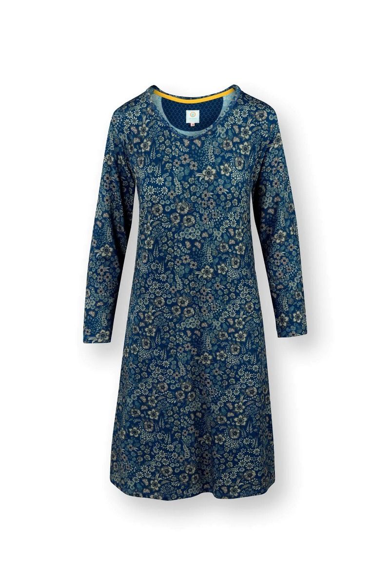 Danai Long Sleeve Nightdress Daisy Dreams Blue