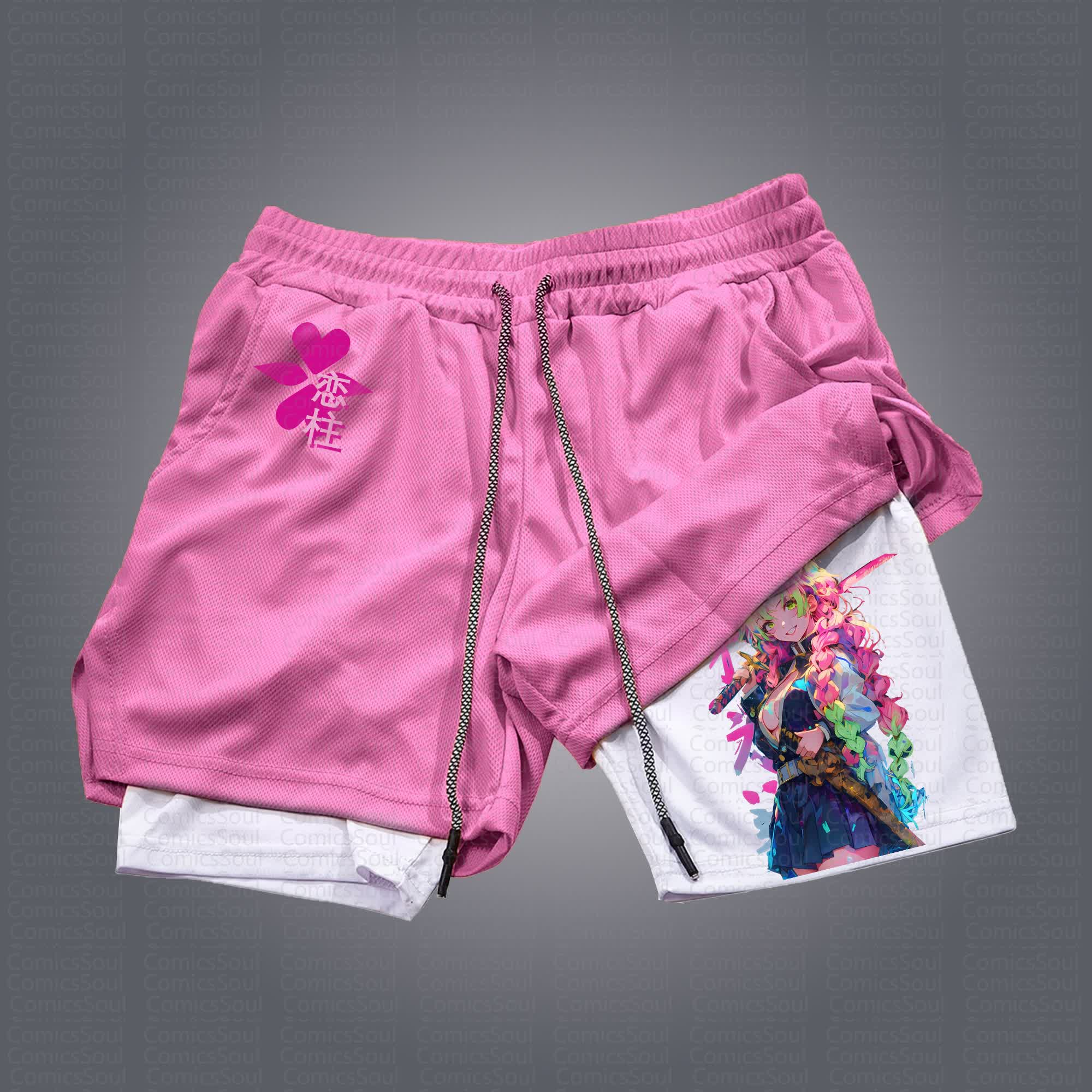 Unisex Casual Anime Streetwear Shorts 丨Comicssoul