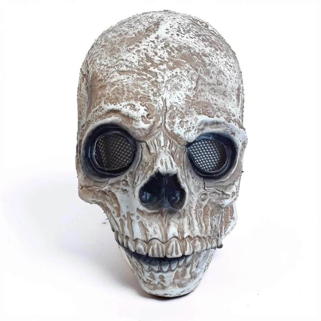 Halloween Costume Mask Skull Moving Jaw Cosplay Accessory - Image 2 Halloween Costume Mask Skull Moving Jaw Cosplay Accessory - Image 2