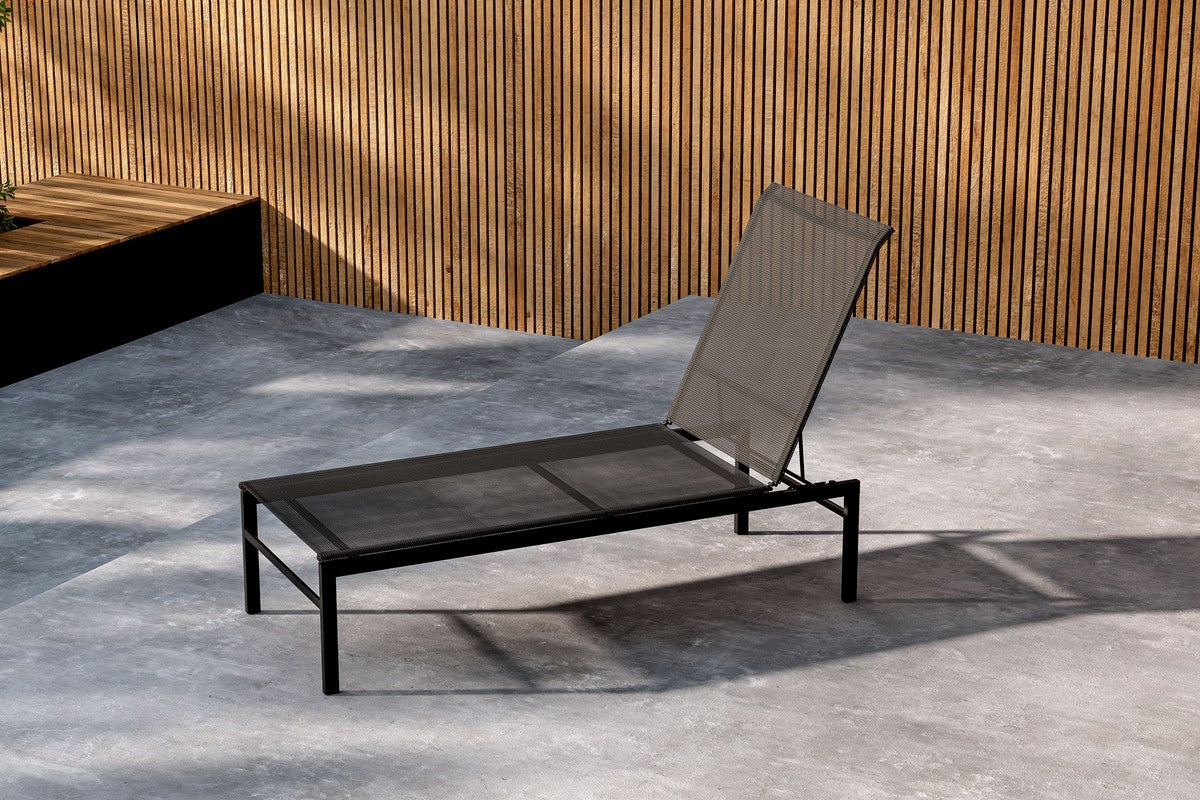 Rebellenclub Luna Tuin Ligbed - Zwart