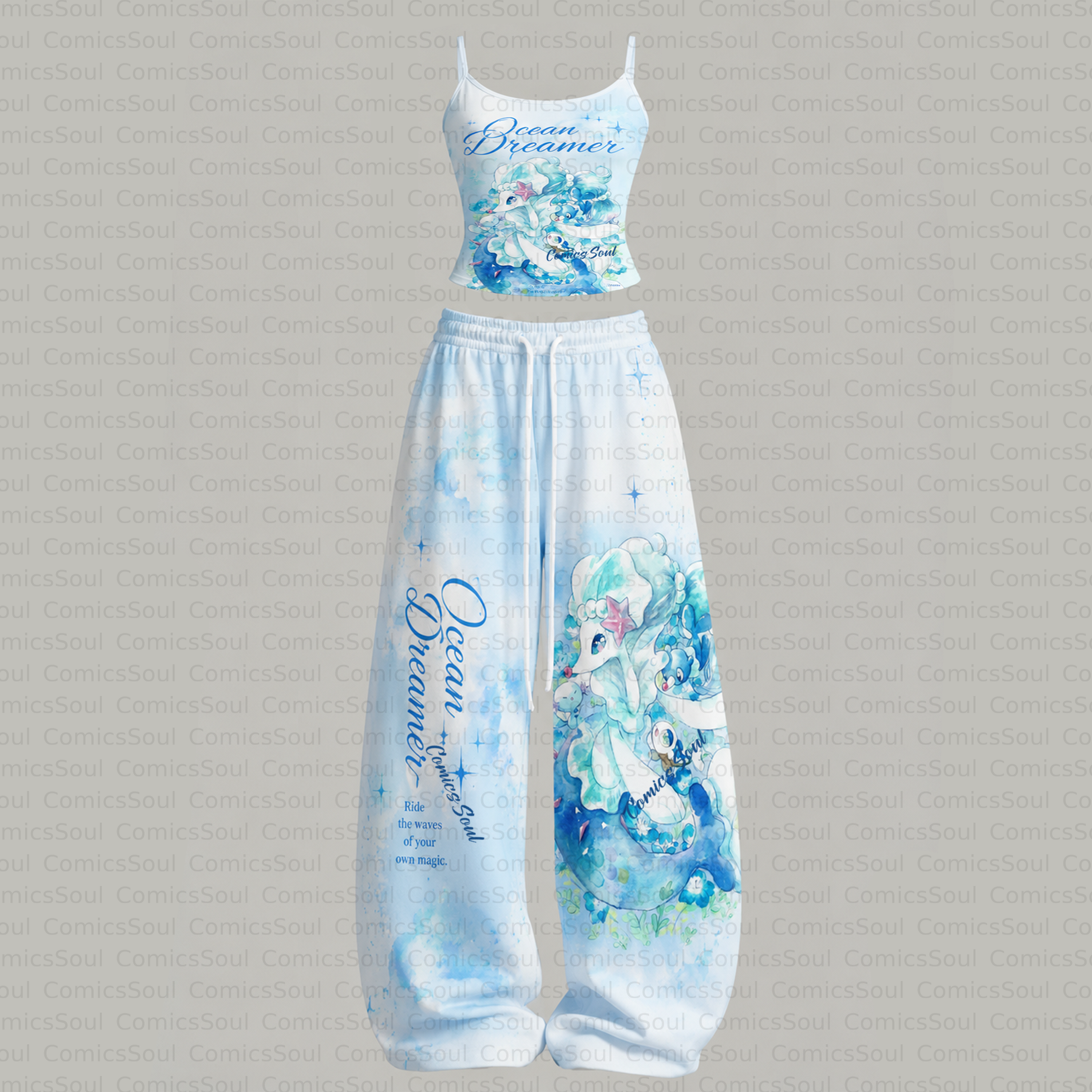 Pokémon Top & Elasticated Trousers Two-Piece Set