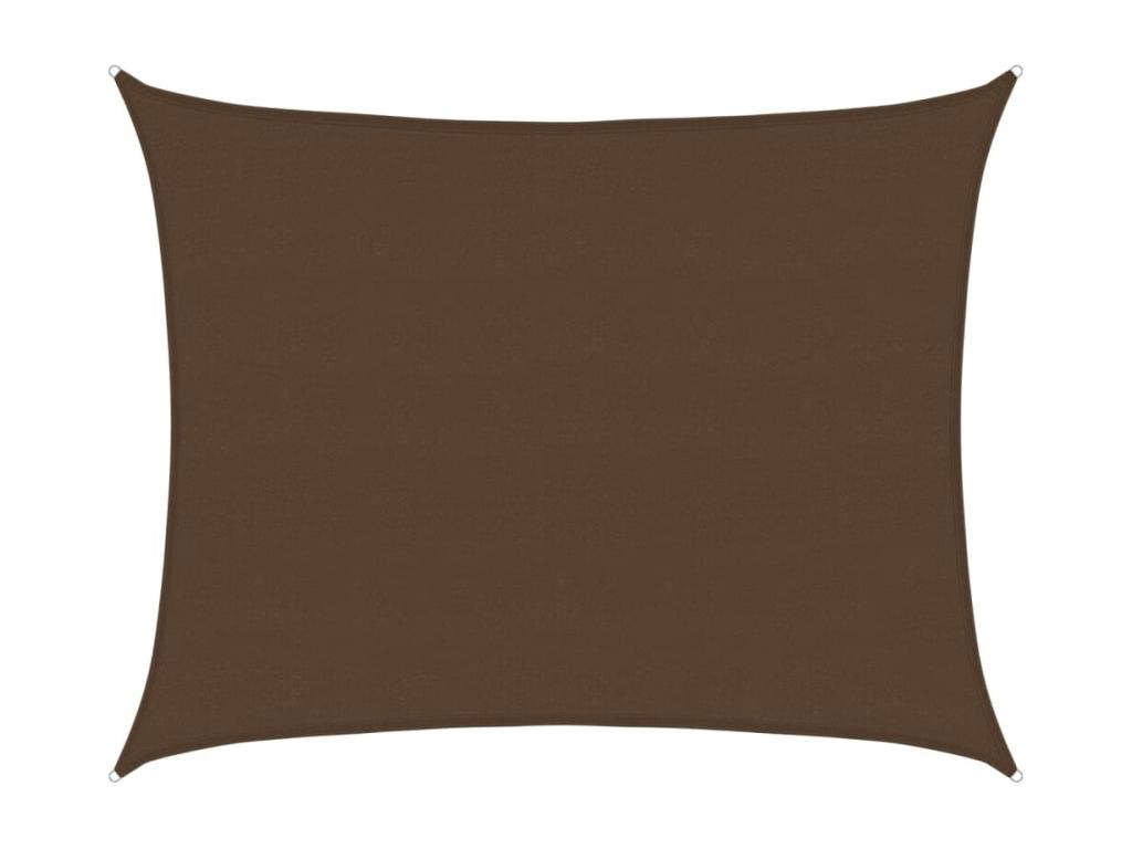 Vela de sombra 160 g/m² Marrón 6x7 m HDPE
