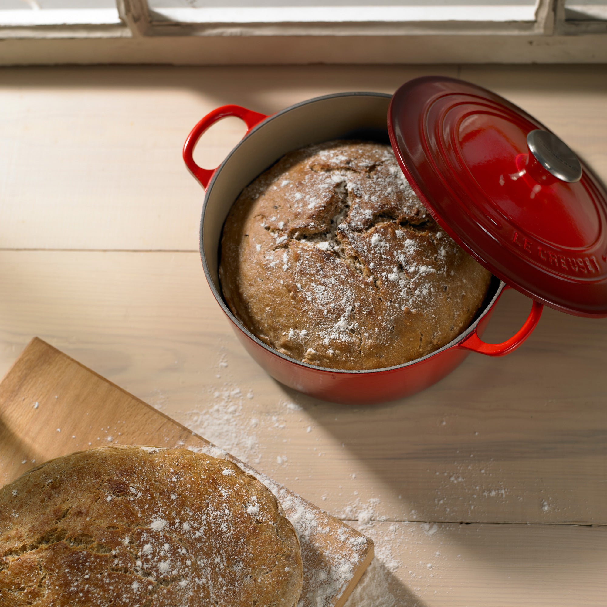 Le Creuset Signature Braadpan Ø 28 cm - Kersenrood