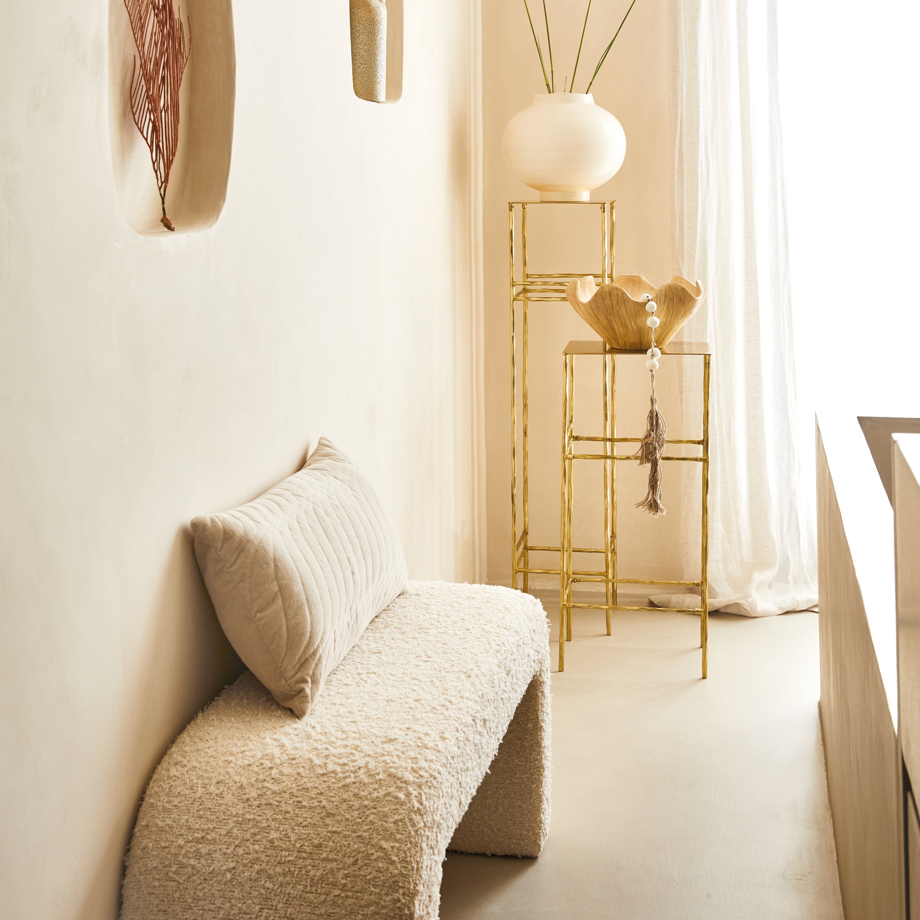 Urban Nature Culture Sierkussen Quilted Botan Turtledove