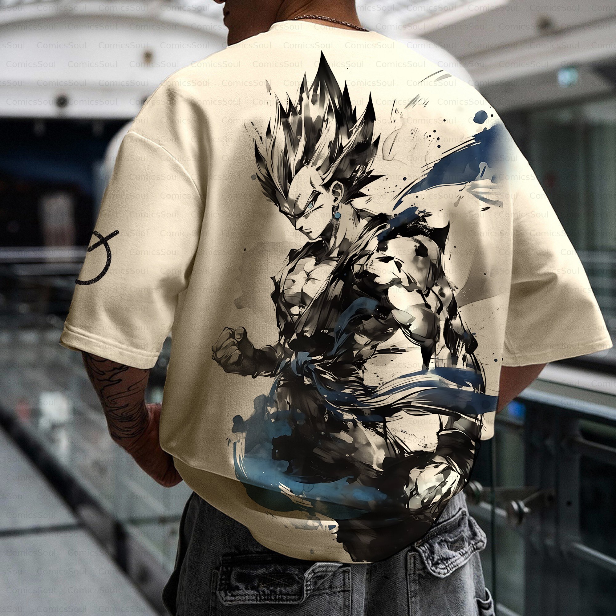 Unisex Anime Inspired Vintage T-Shirt