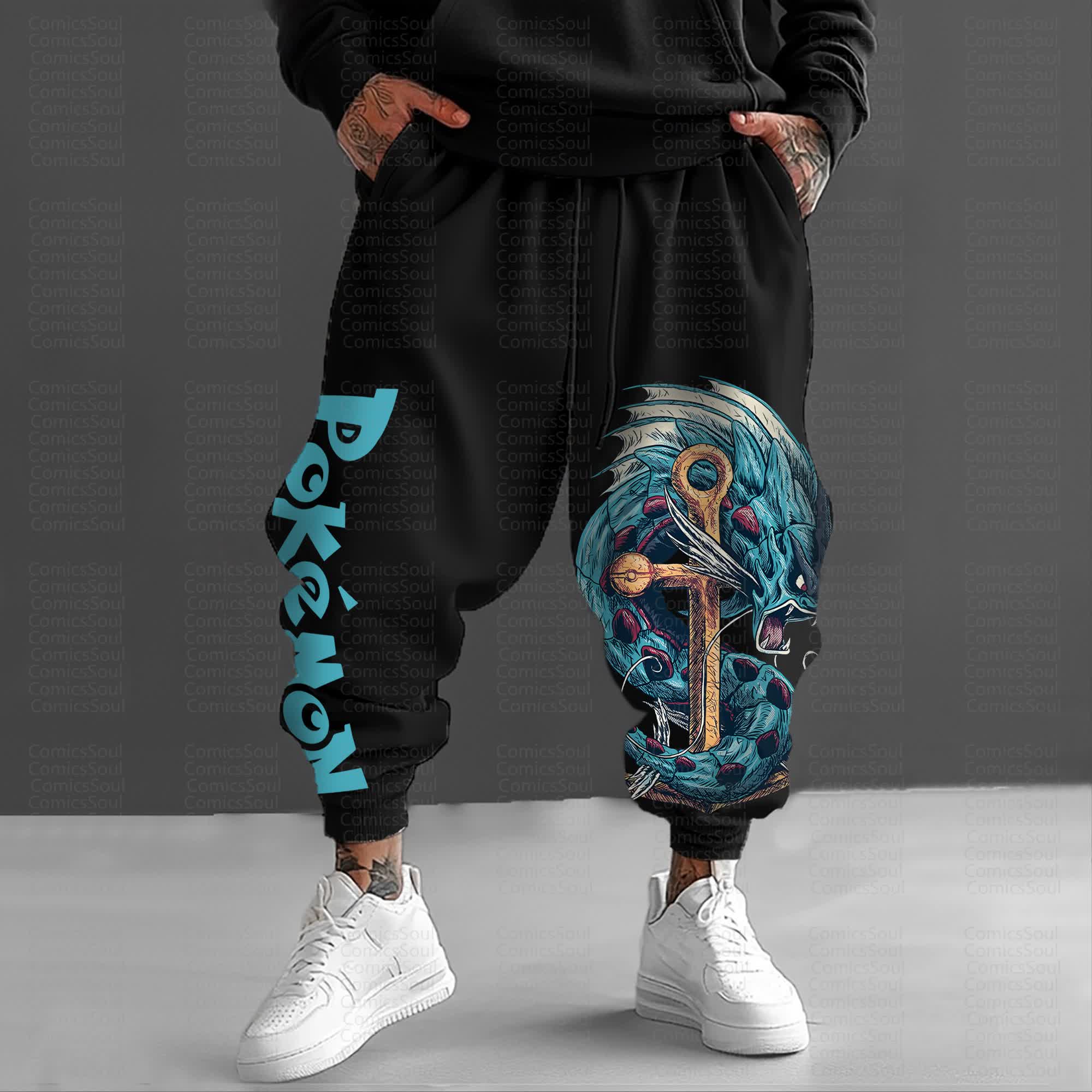 Unisex Anime Inspired Vintage Pants丨Comicssoul