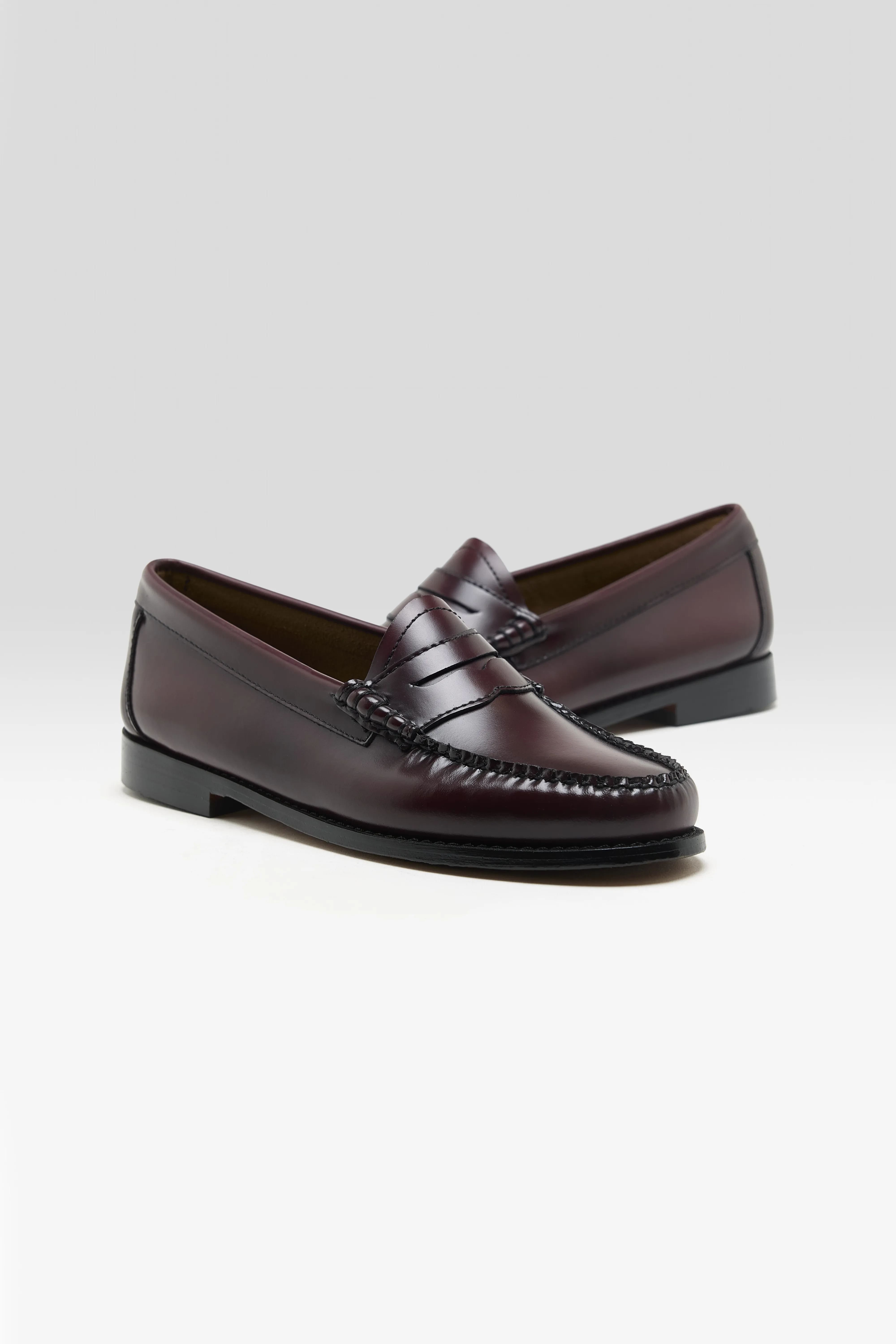 Bellerose Weejuns Penny Loafers for Women  (252 / W / RED)