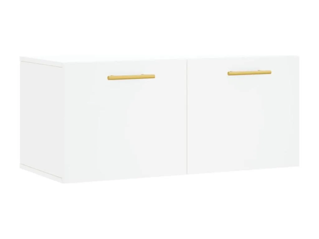 Alkifurniturees Armario de pared Alkifurniturees de ingeniería blanco 80x36.5x35 cm QMUB74838