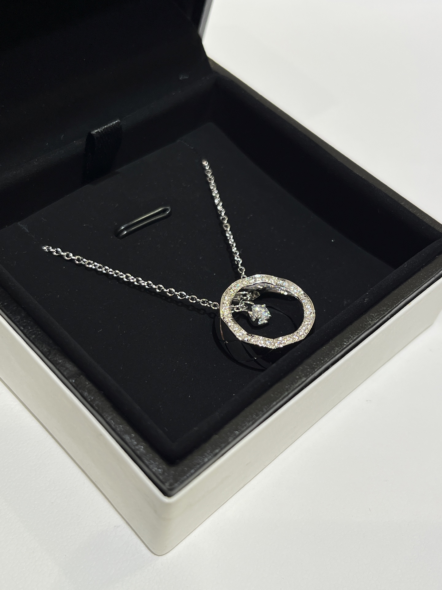 Chanel Coco Collier Necklace in Silver Color - Original Replica Club