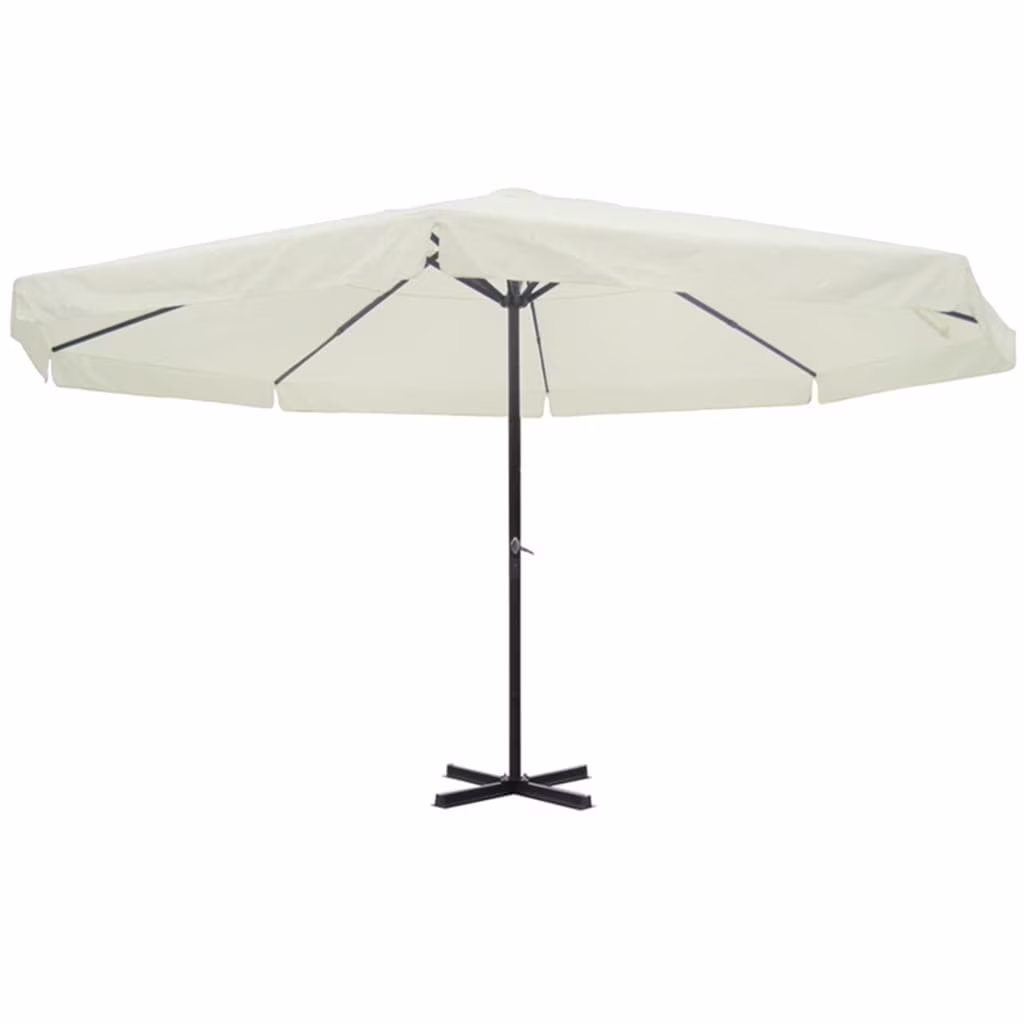 vidaXL Garden Parasol Azure Blue Polyester with PA coating Large