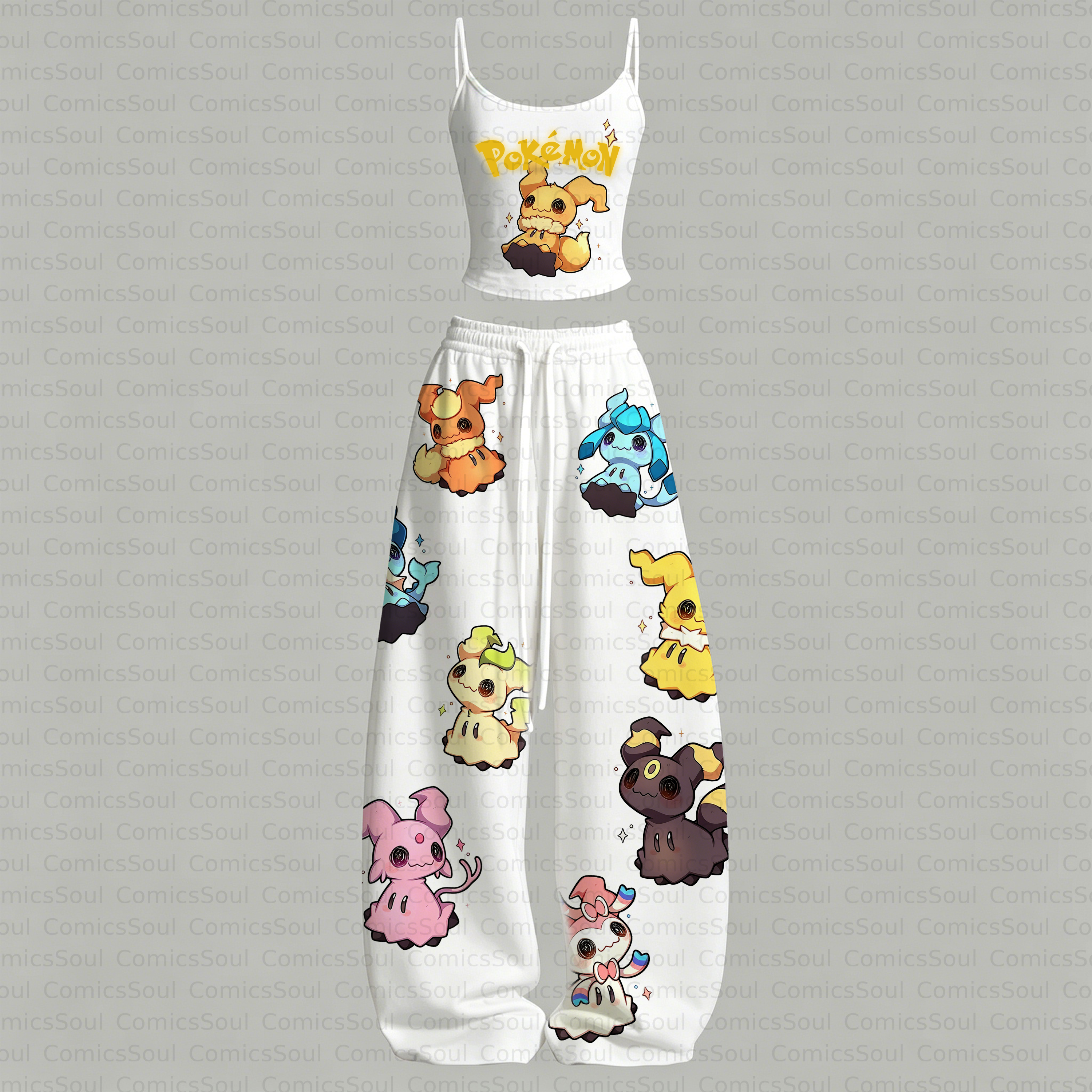 Pokémon Top & Elasticated Trousers Two-Piece Set