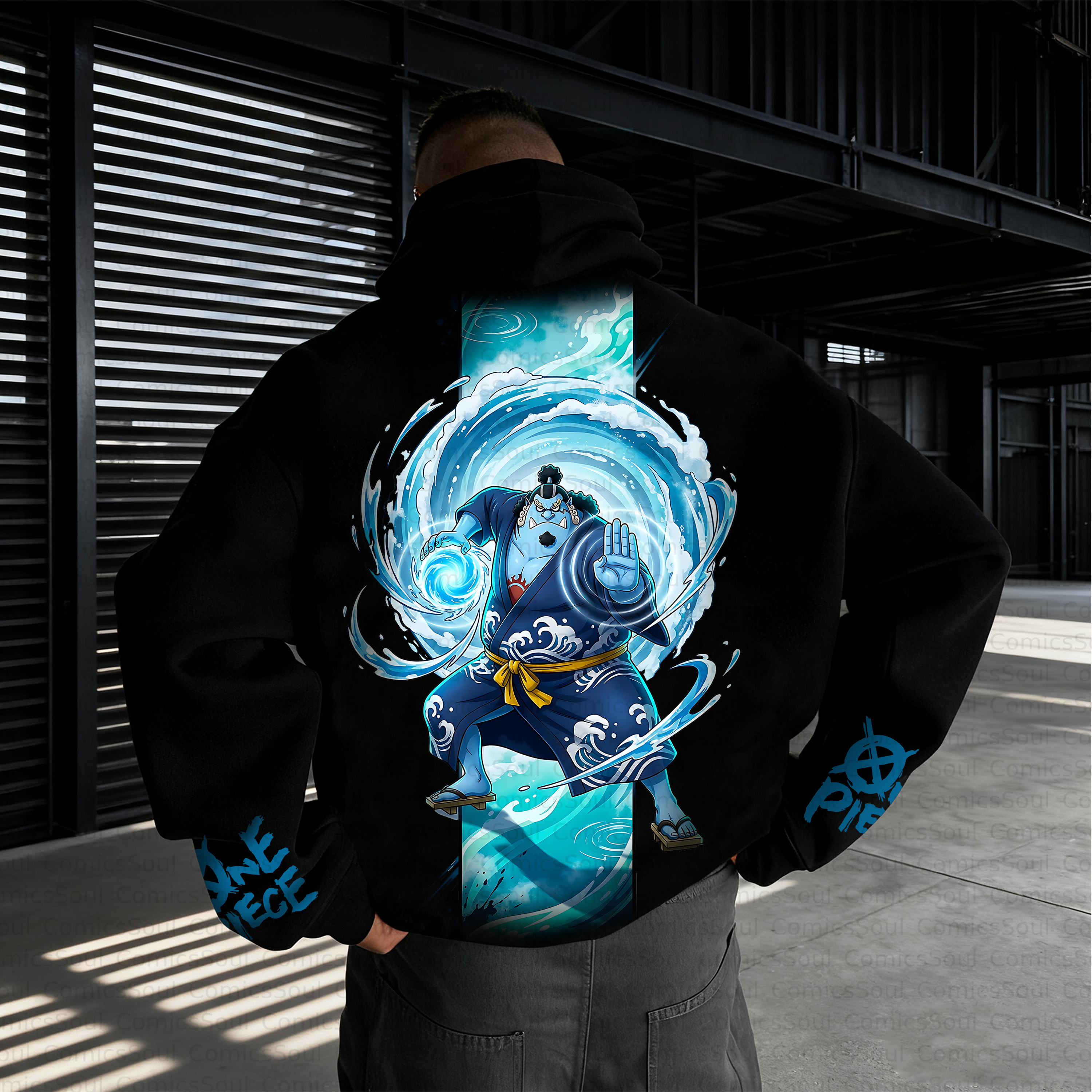 Unisex Anime Inspired Vintage Plush Hoodie