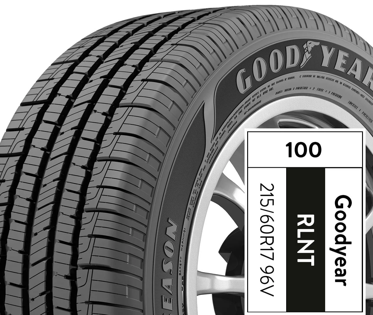 Goodyear Reliant All-Season 215/60R17 96V All-Season Tire - Image 6