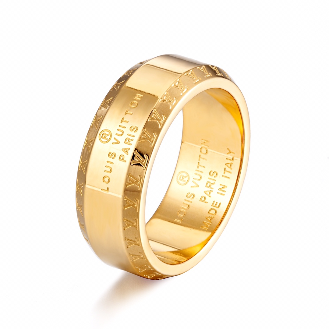 Louis Vuitton Unisex Wide Ring - Original Replica Club