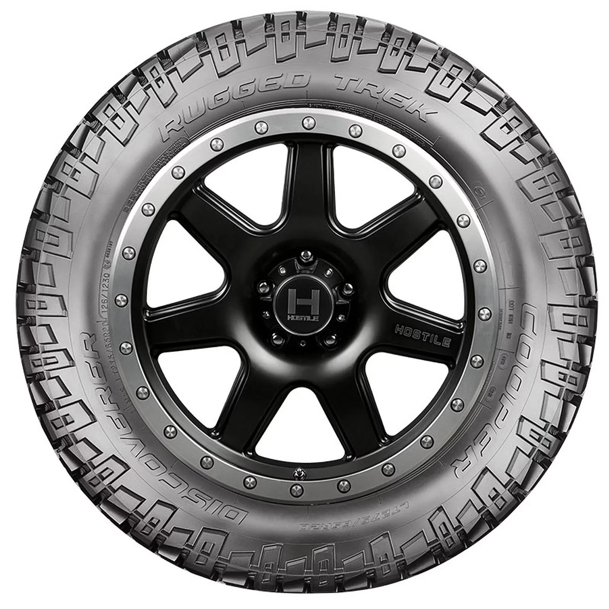 Cooper Discoverer Rugged Trek All Terrain LT275/70R18 125/122Q E Light Truck Tire - Image 2 Cooper Discoverer Rugged Trek All Terrain LT275/70R18 125/122Q E Light Truck Tire - Image 2