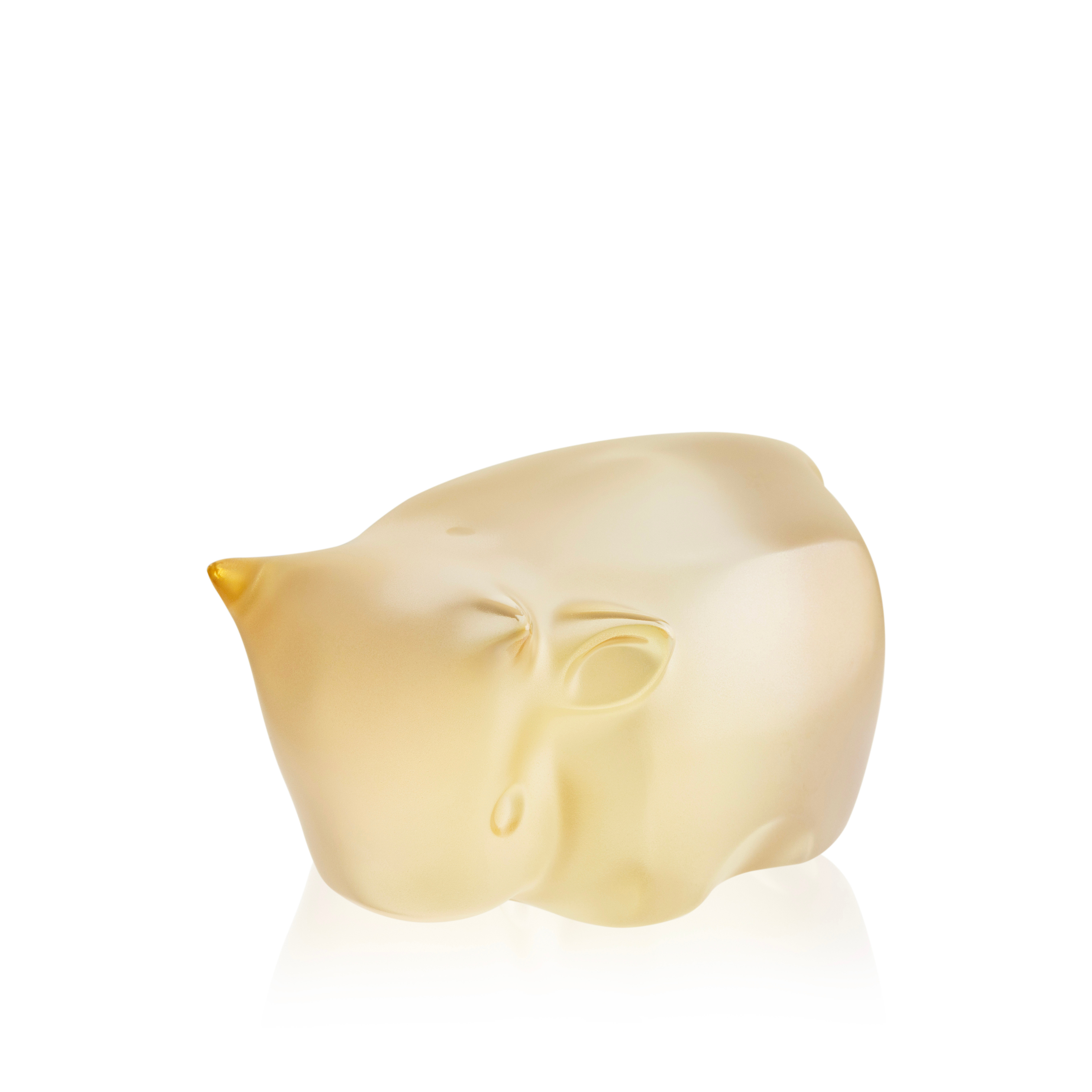 NIU WANG WANG, HAN MEILIN ET LALIQUE, 2025 - CRISTAL LUSTRÉ OR