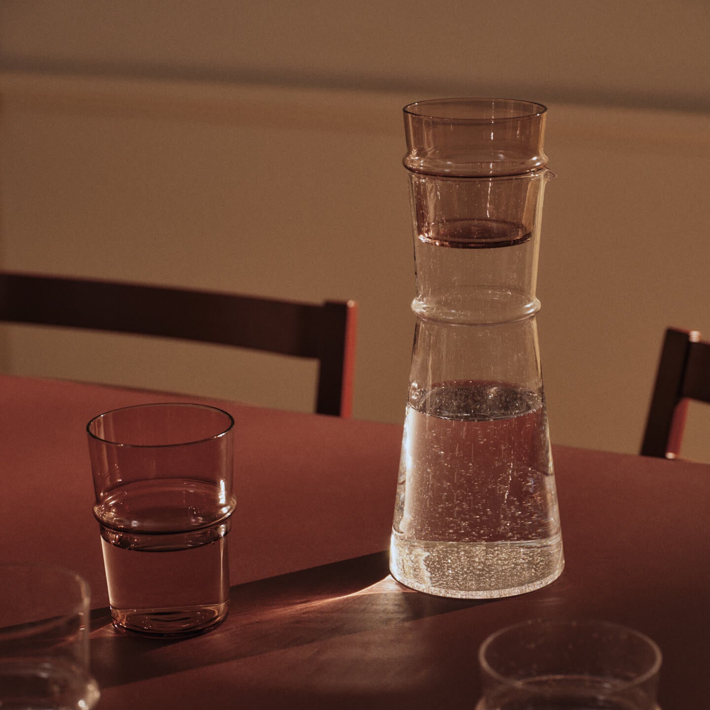 Ferm Living Boya Karaf - Clear with Bubbles