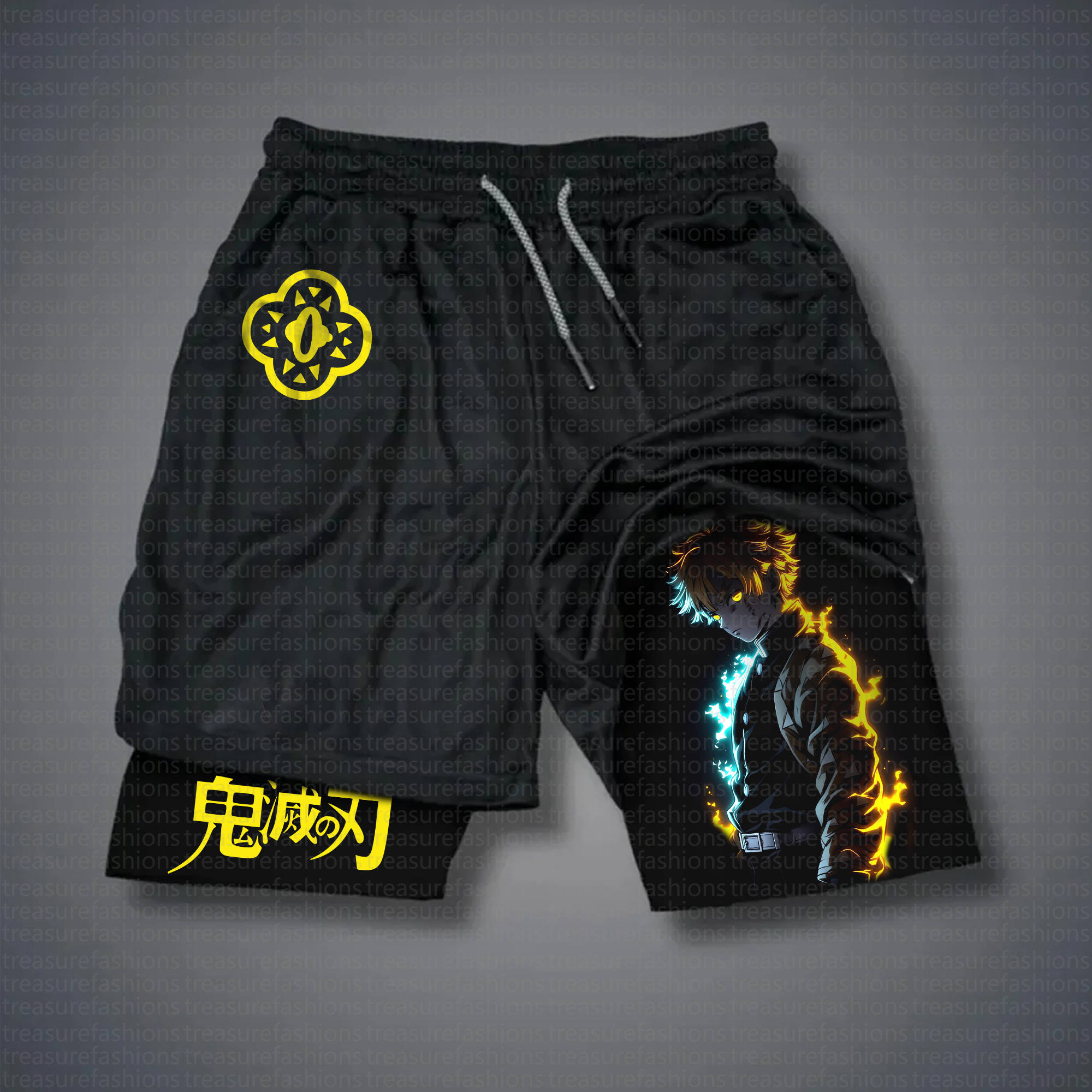 Unisex Casual Anime Streetwear Shorts 丨Comicssoul