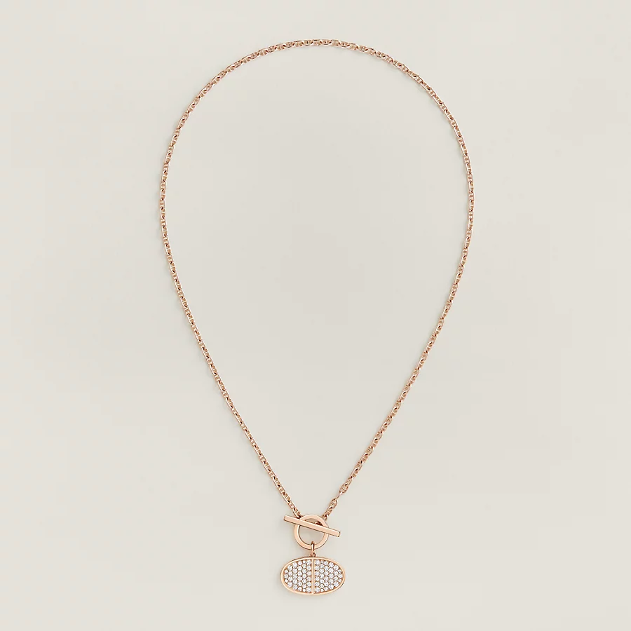 Replicate Chaine d ancre Contour pendant(1:1 replica) - Original Replica Club