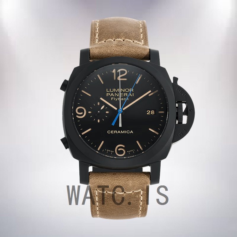 Panerai Luminor 1950 Men's 44mm PAM00580 Black-tone Black Dial