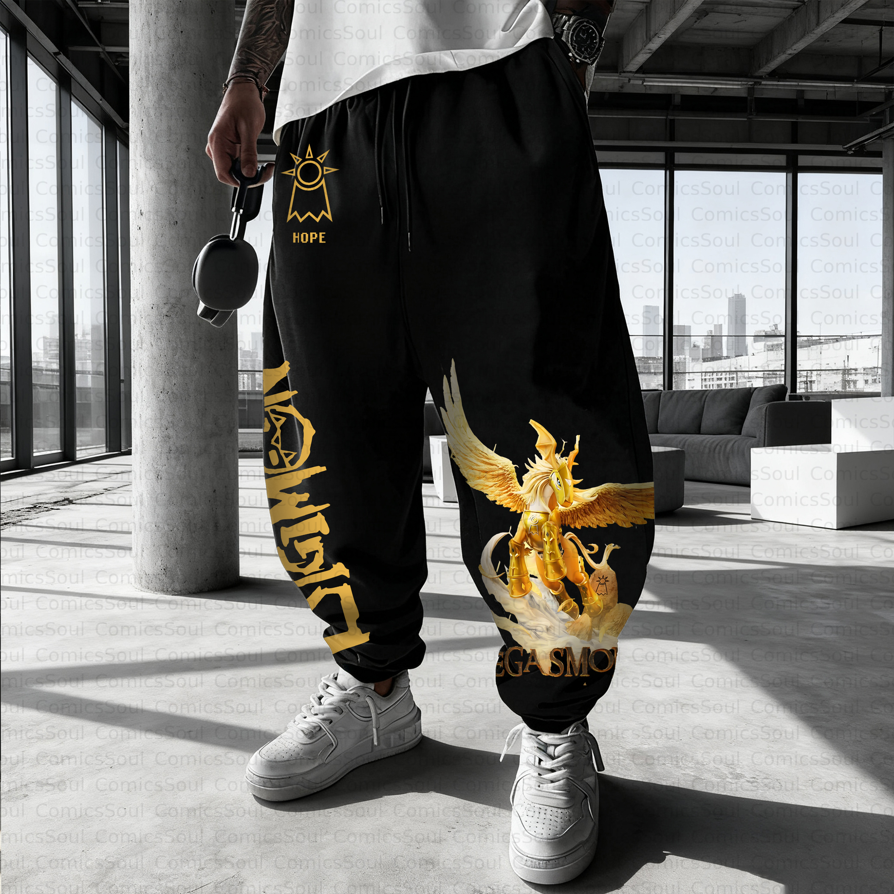 Unisex Casual Anime Streetwear Pant