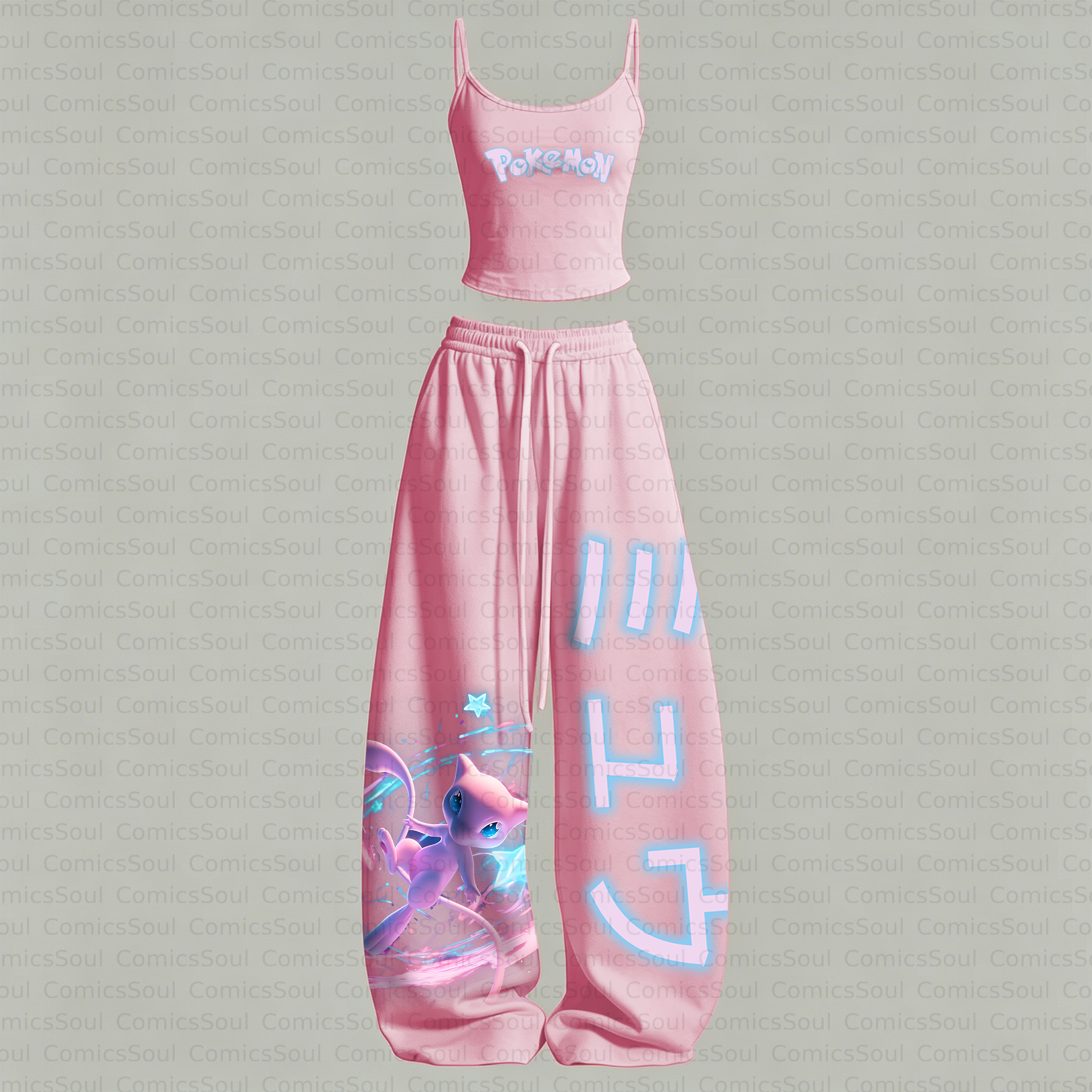 Pokémon Top & Elasticated Trousers Two-Piece Set