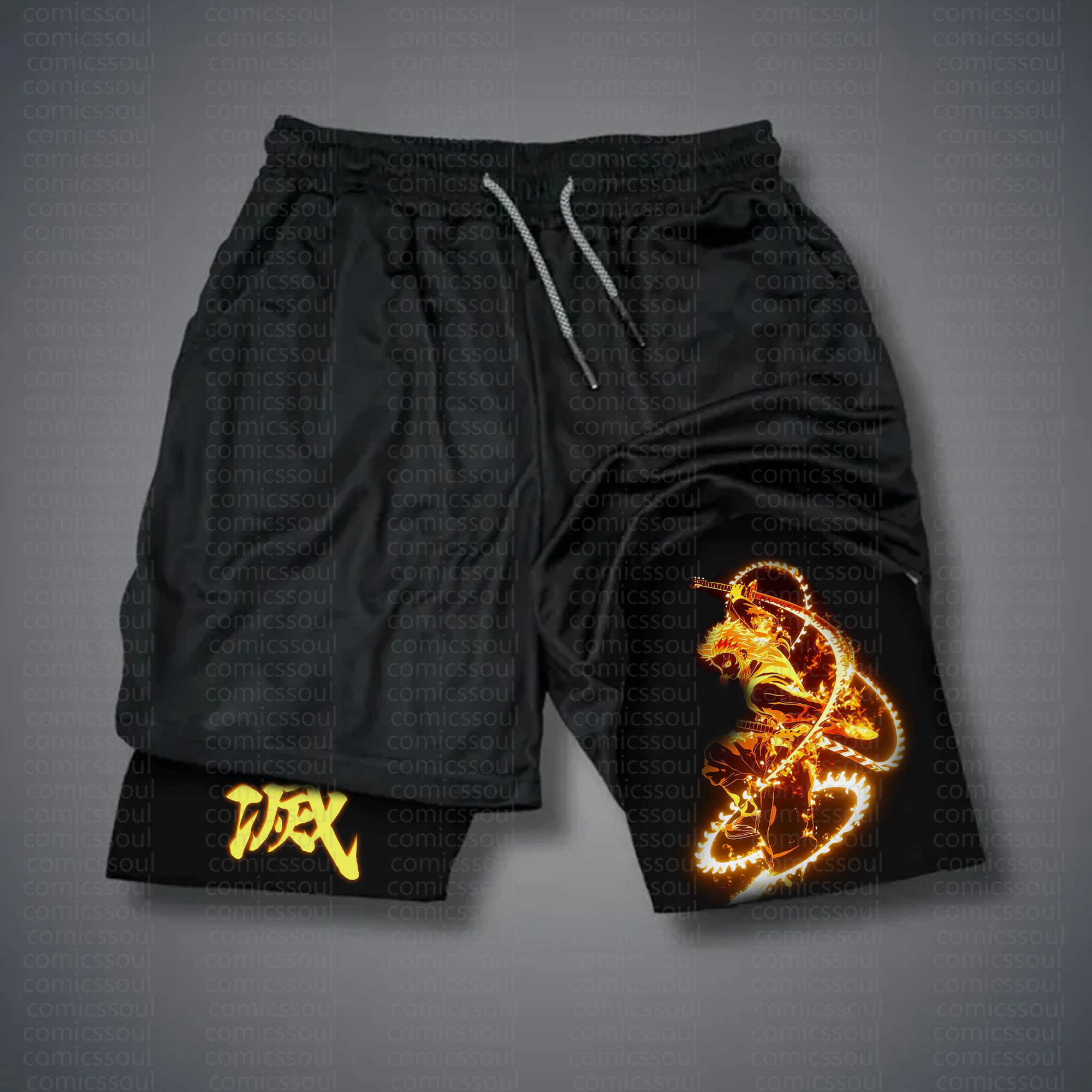 Unisex Casual Anime Streetwear Shorts 丨Comicssoul